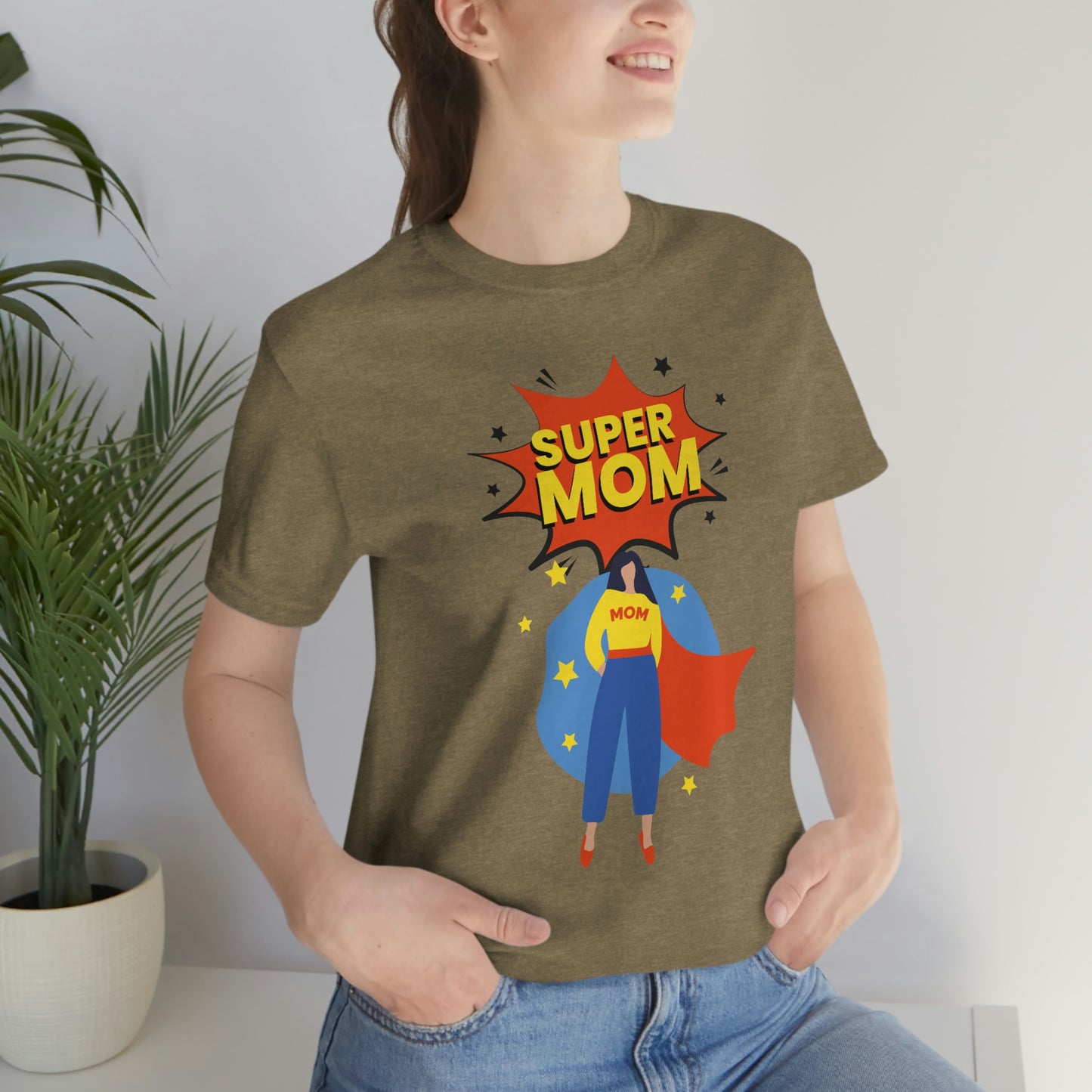 Super Mom Unisex Jersey Short Sleeve Tee