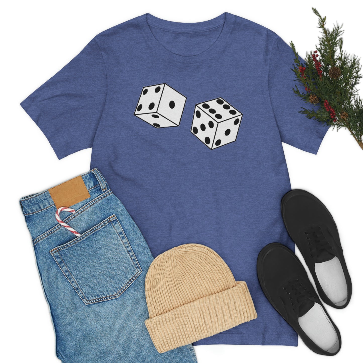 Dice Roll Unisex Jersey Short Sleeve Tee