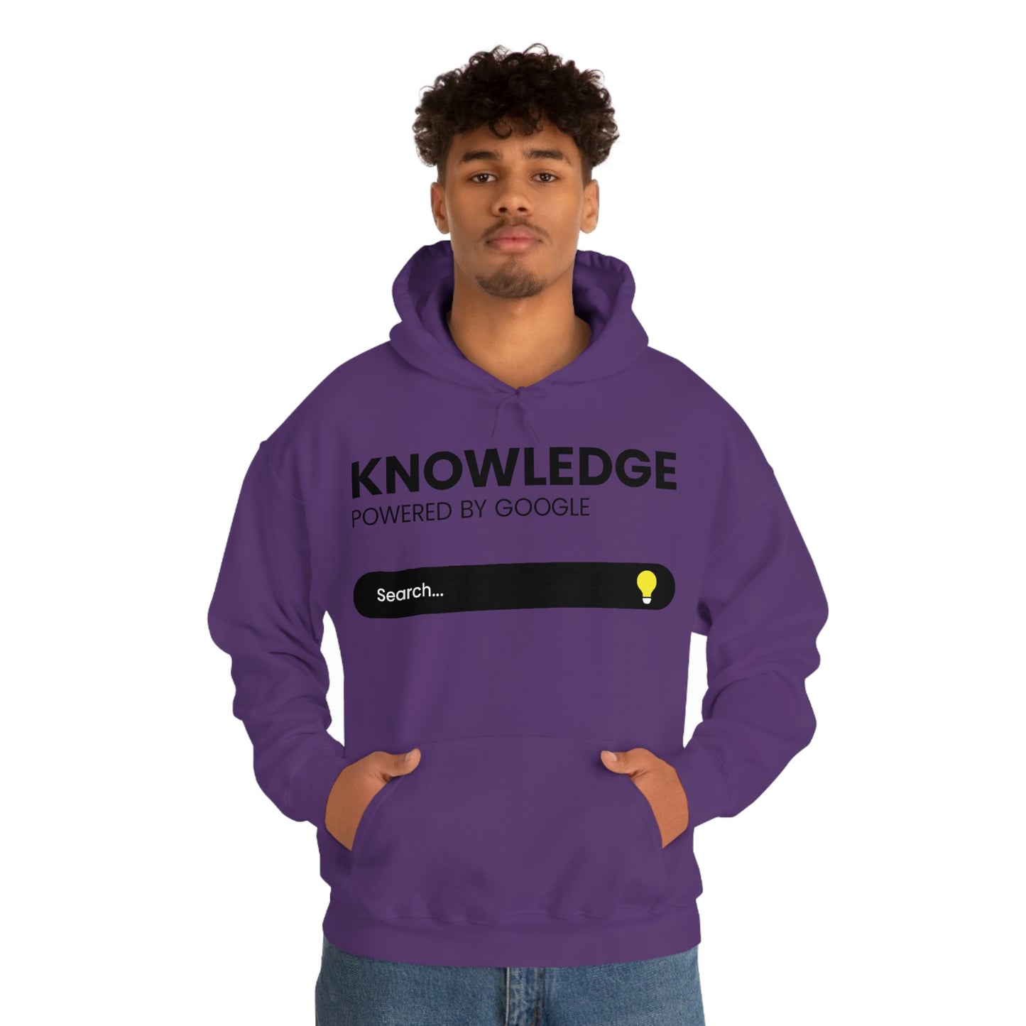 Knowledge Powered By Google Unisex Hooded Sweatshirt