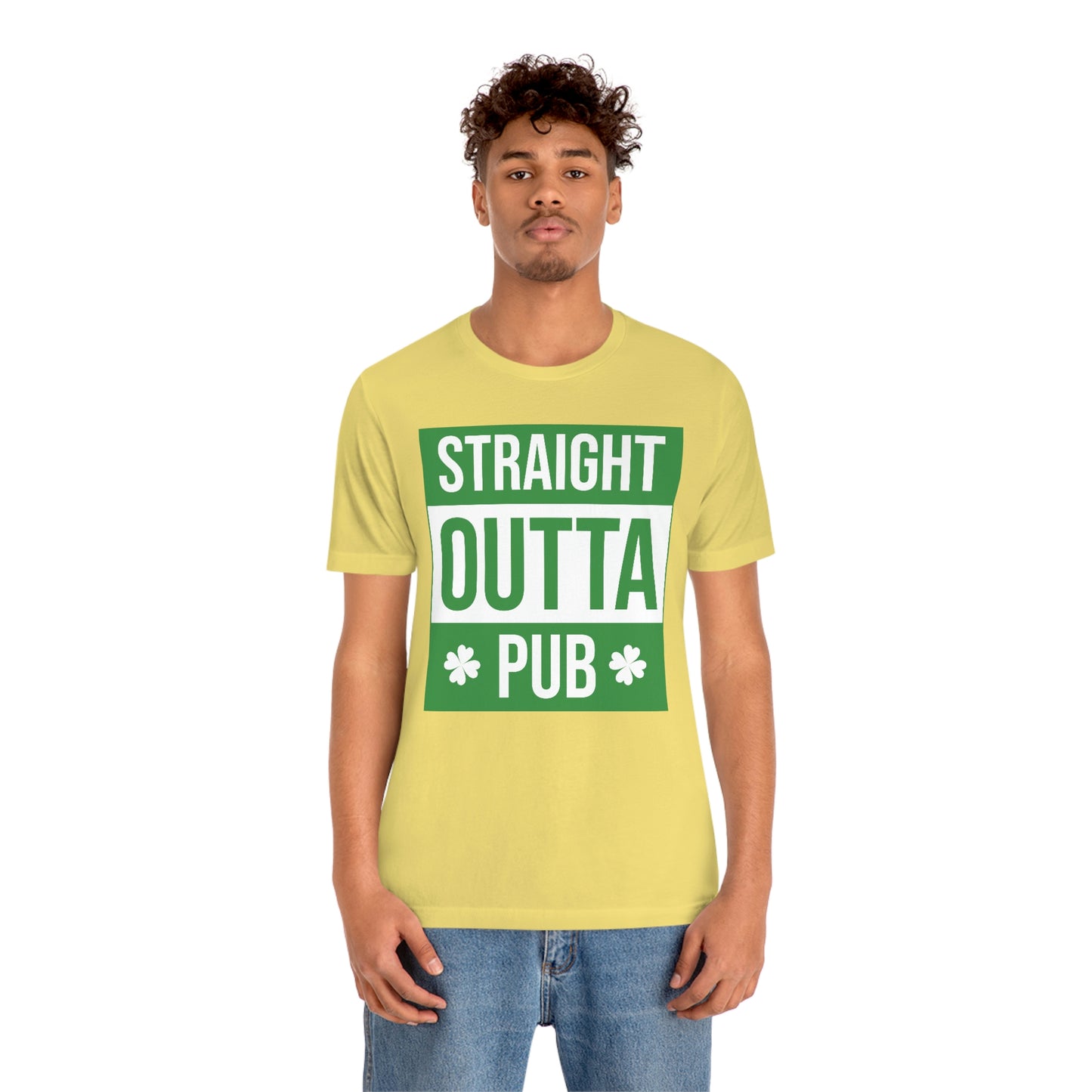 Straight Outta Pub Unisex Jersey Short Sleeve Tee