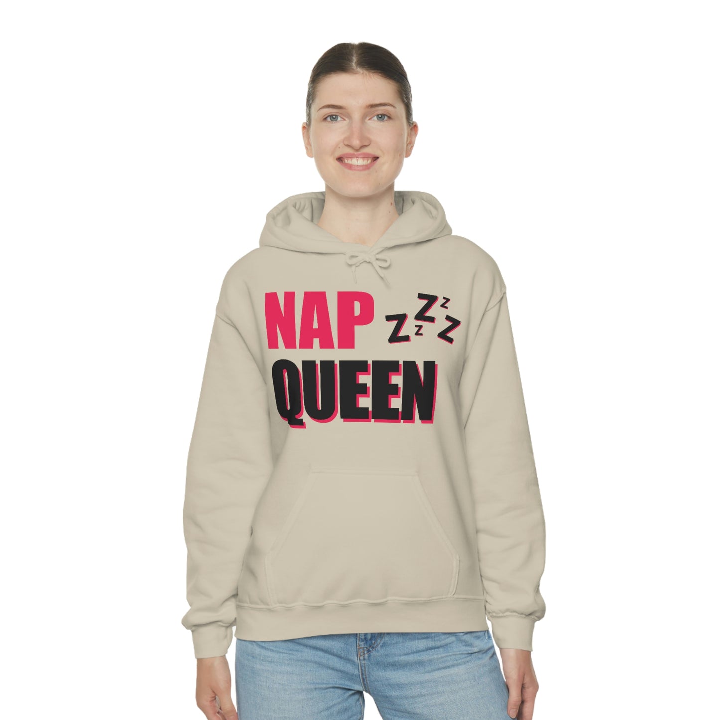 Nap Queen Unisex Hooded Sweatshirt