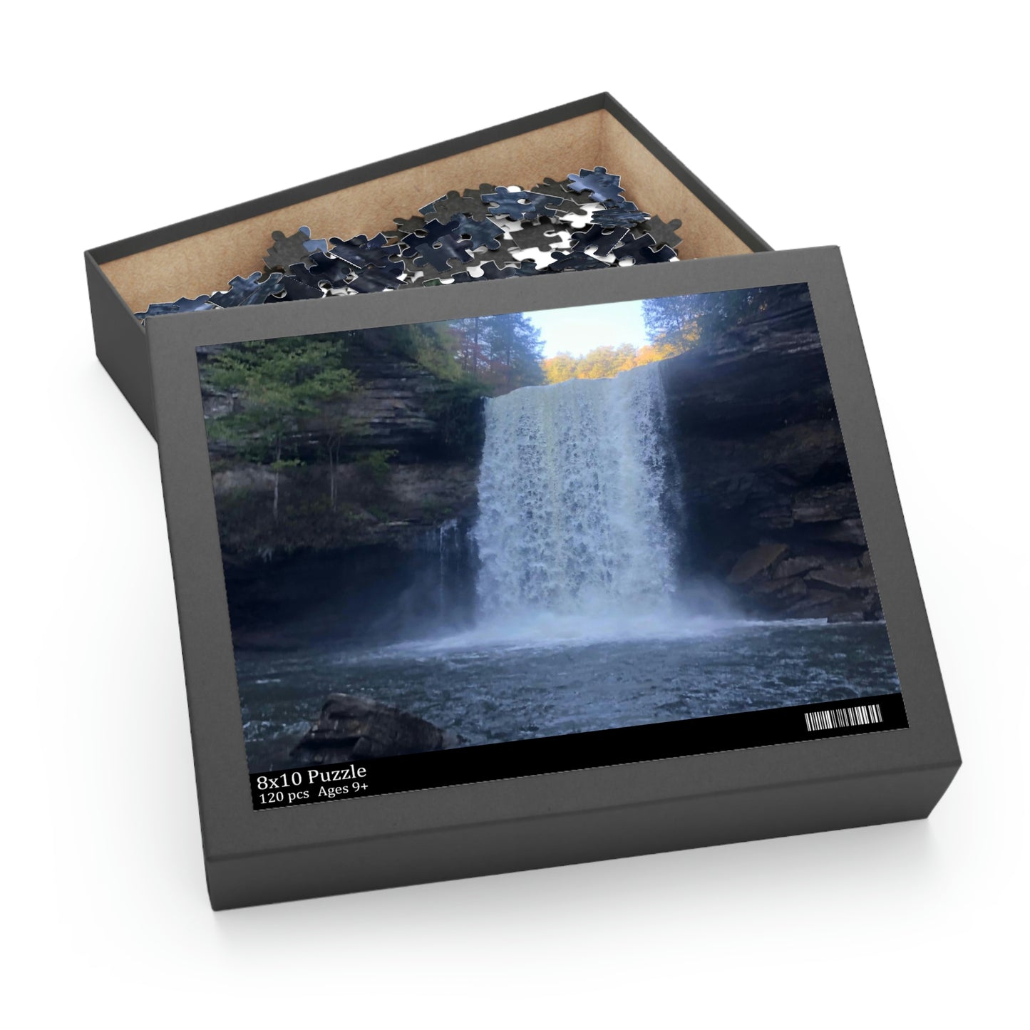 Little Greeter Falls Scenic Puzzle (120, 252, 500-Piece)