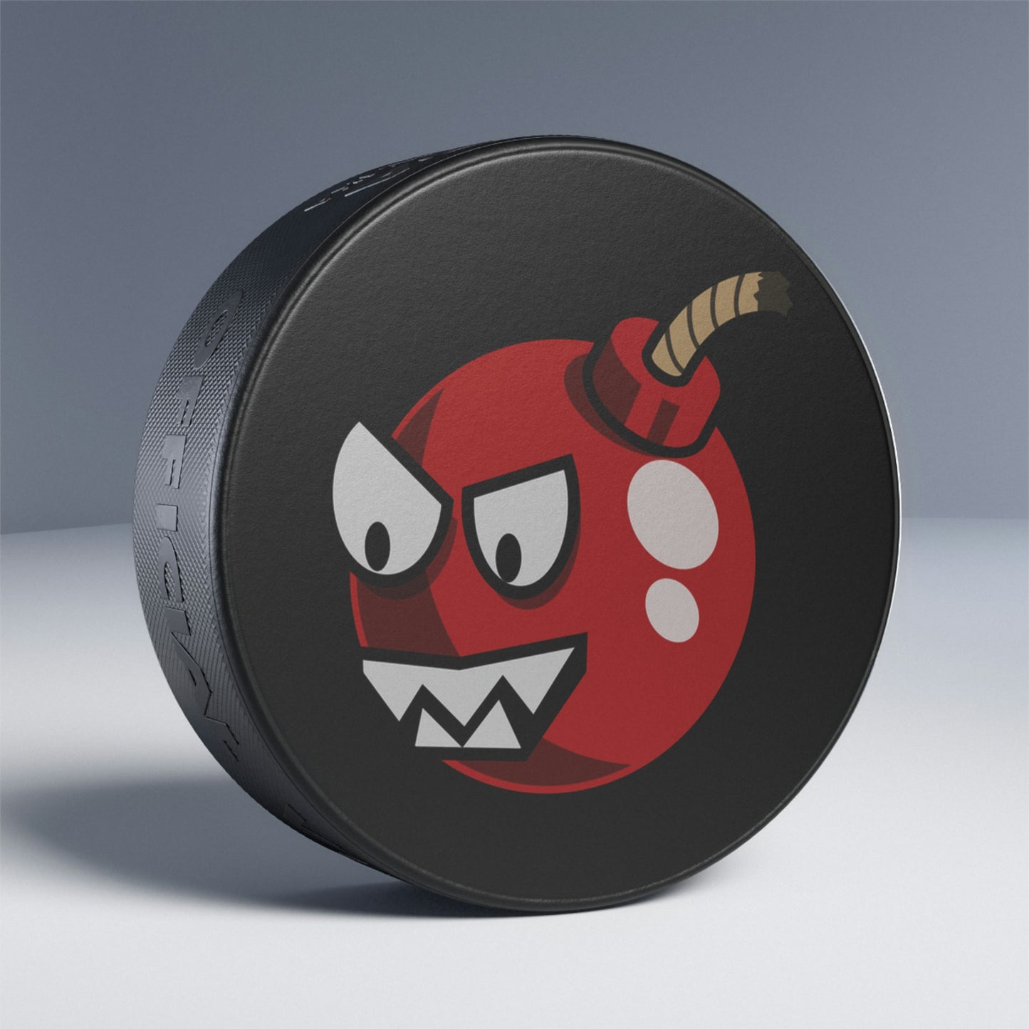 Video Game Bom-Omb Style Hockey Puck