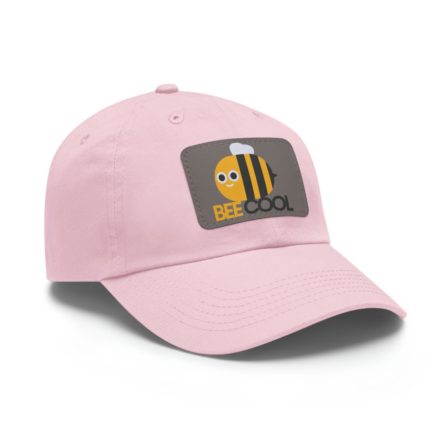 Bee Cool Dad Hat with Leather Patch