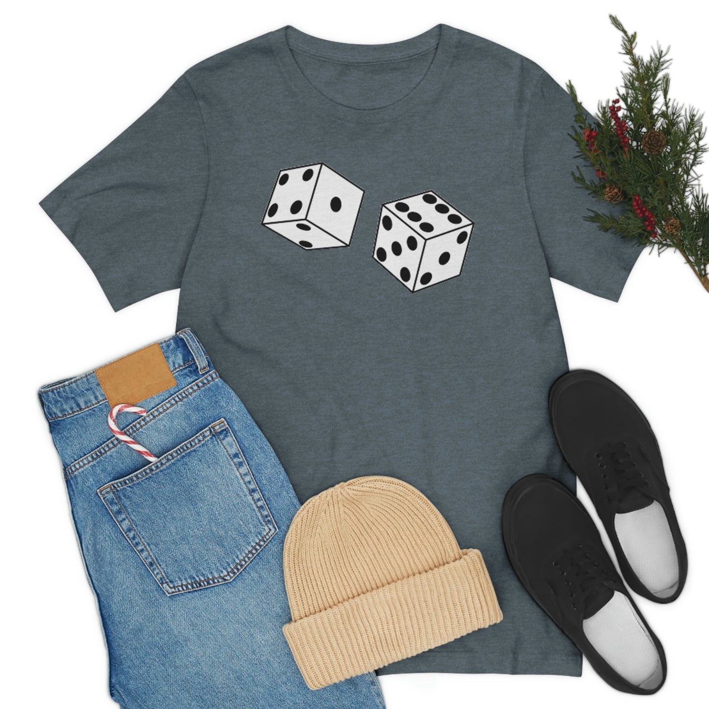 Dice Roll Unisex Jersey Short Sleeve Tee