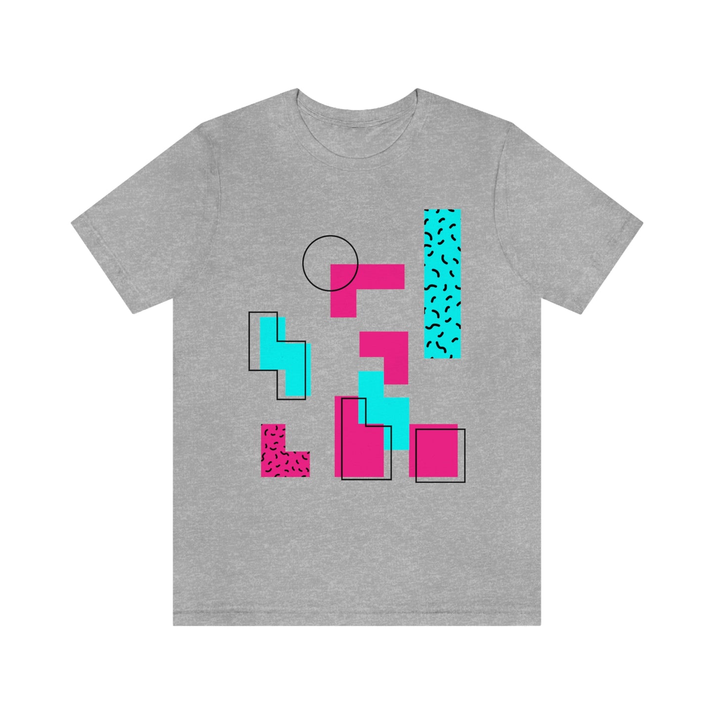 Tetris Retro Style Unisex Jersey Short Sleeve Tee