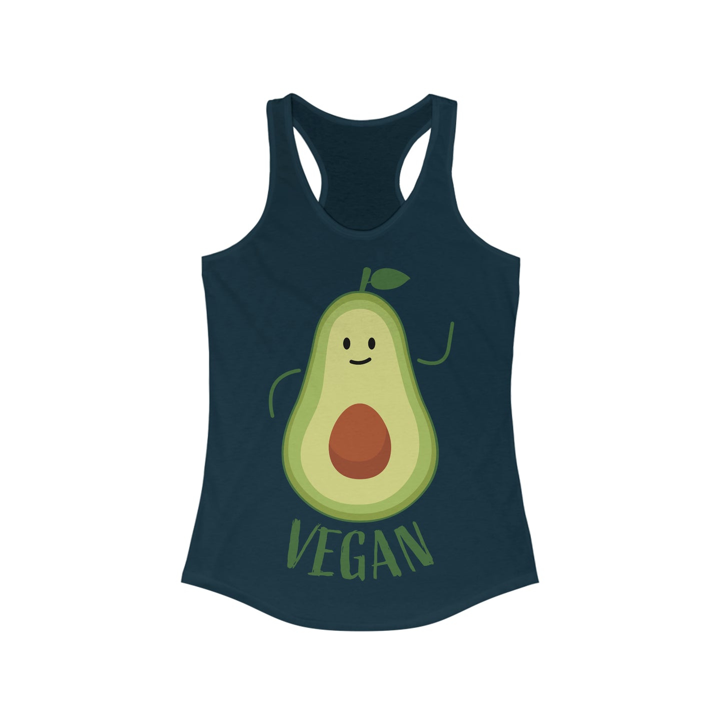 Vegan Picture Style Ideal Racerback Tank