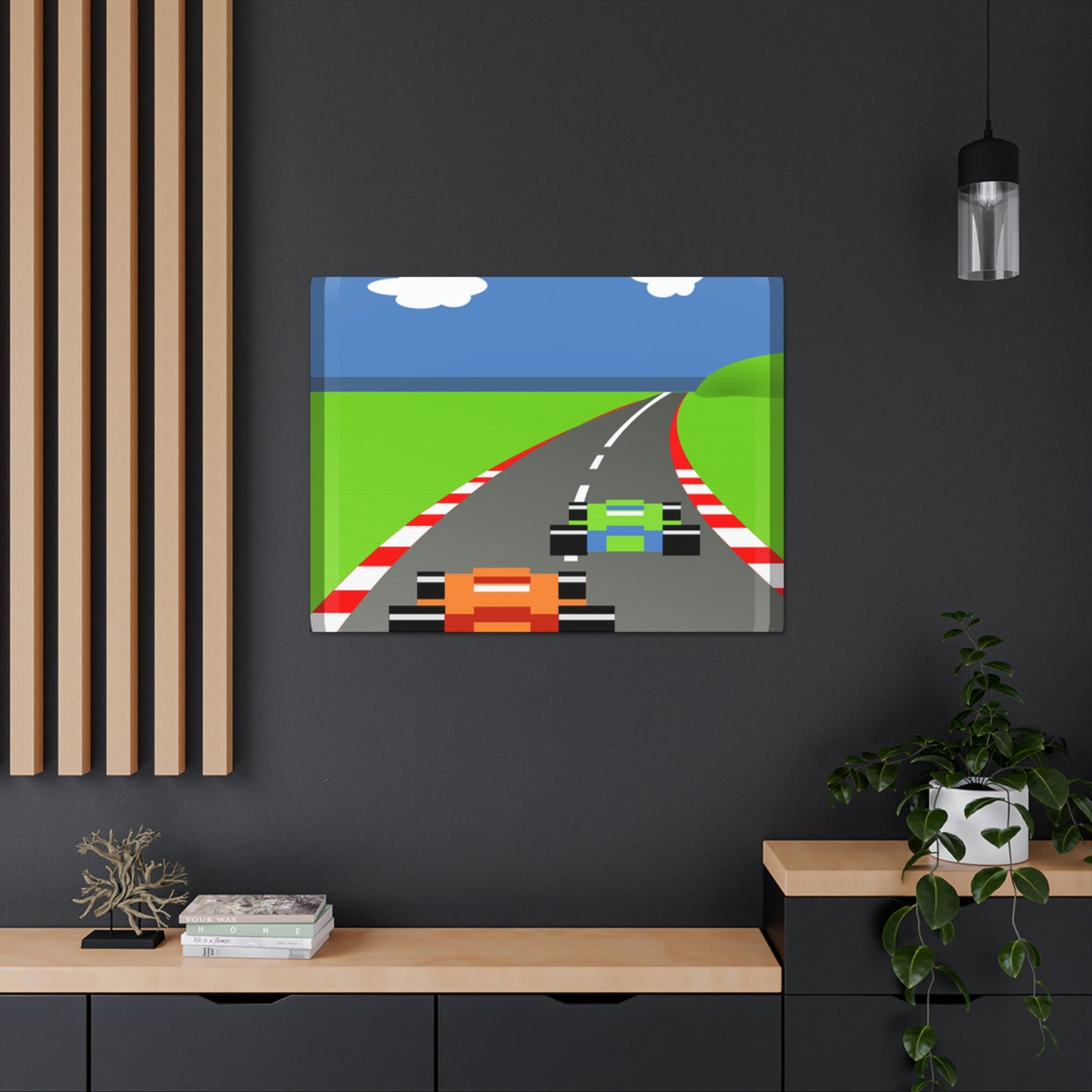 Pole Position Retro Gallery Wraps