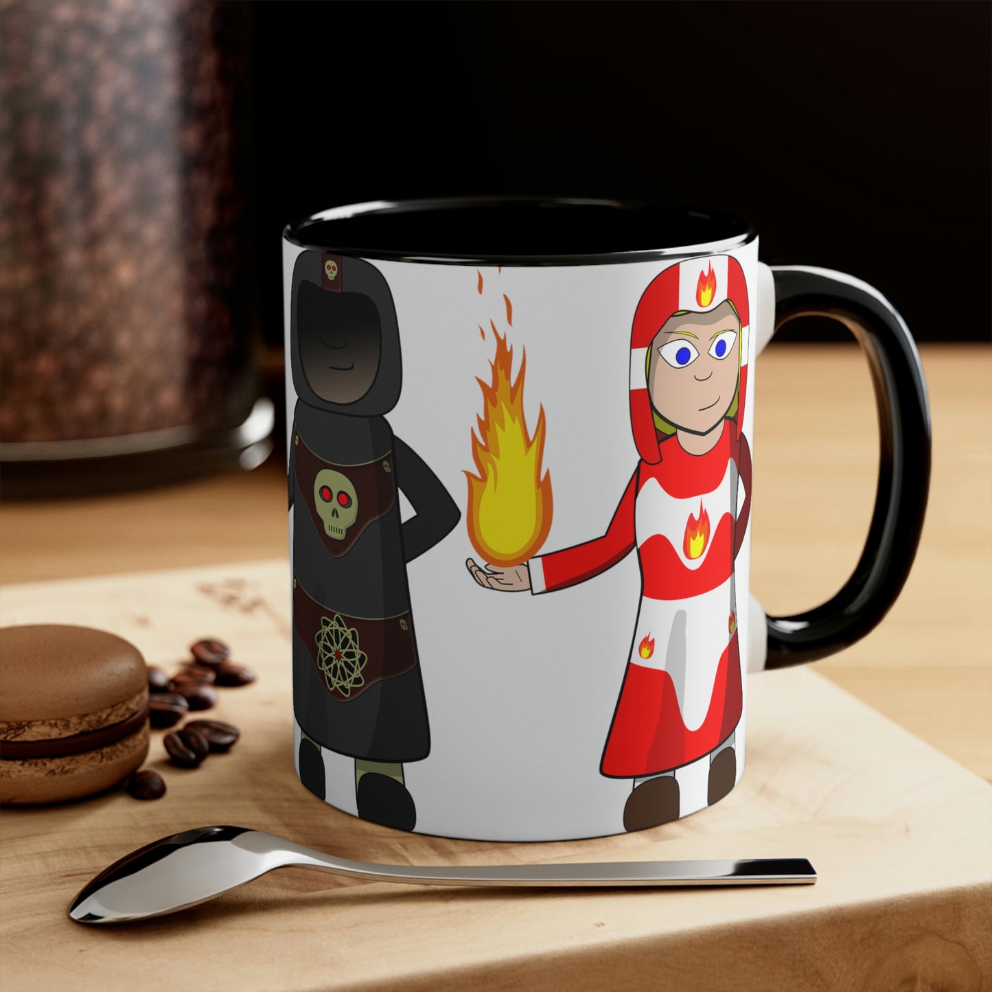 Magic Cartoon Characters Accent Coffee Mug, 11oz