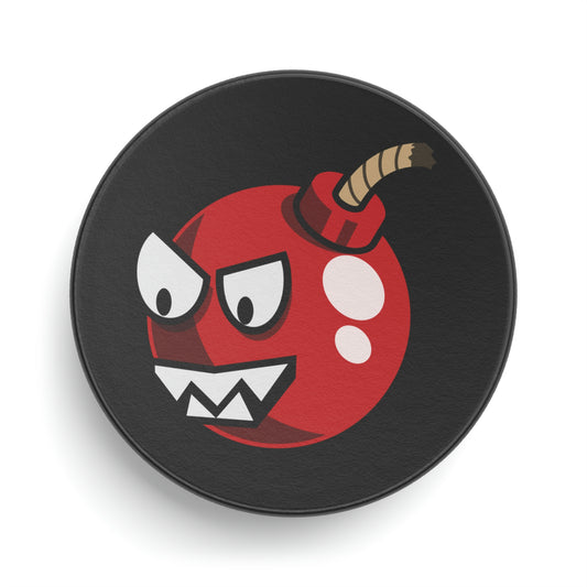 Video Game Bom-Omb Style Hockey Puck