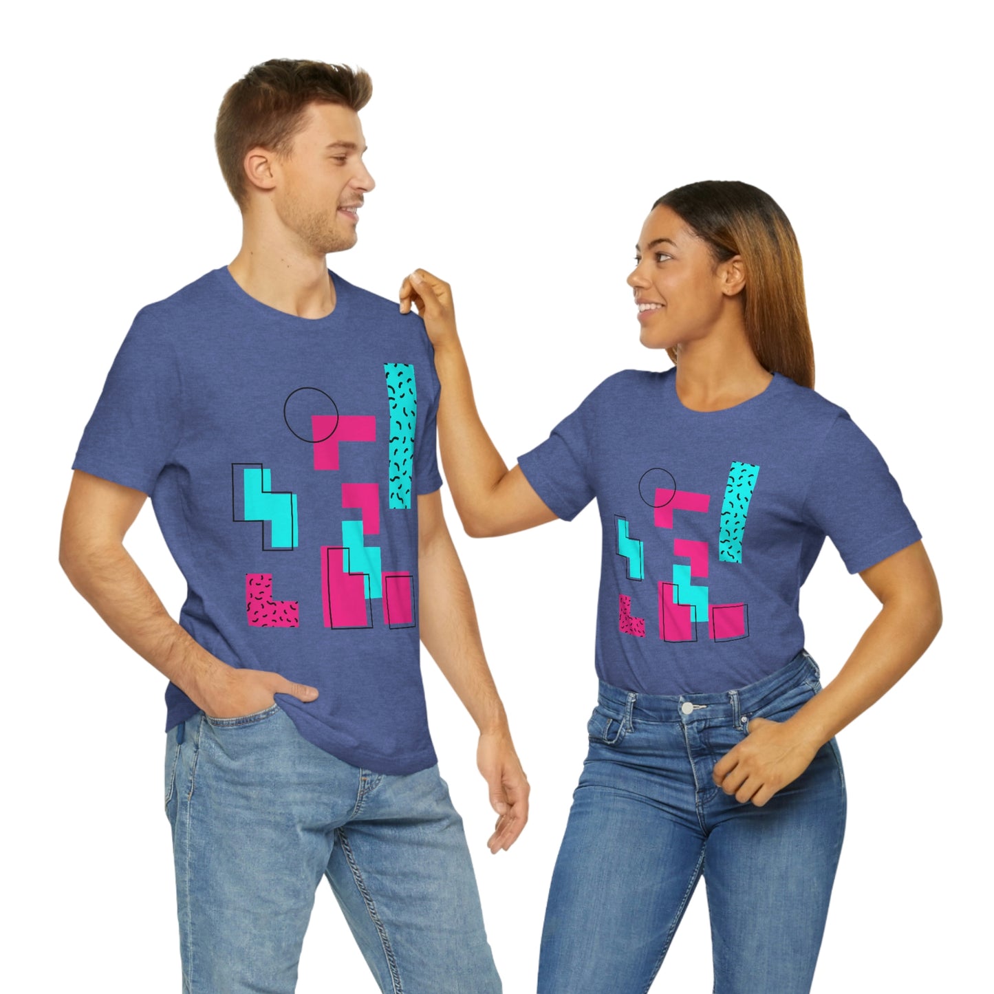 Tetris Retro Style Unisex Jersey Short Sleeve Tee