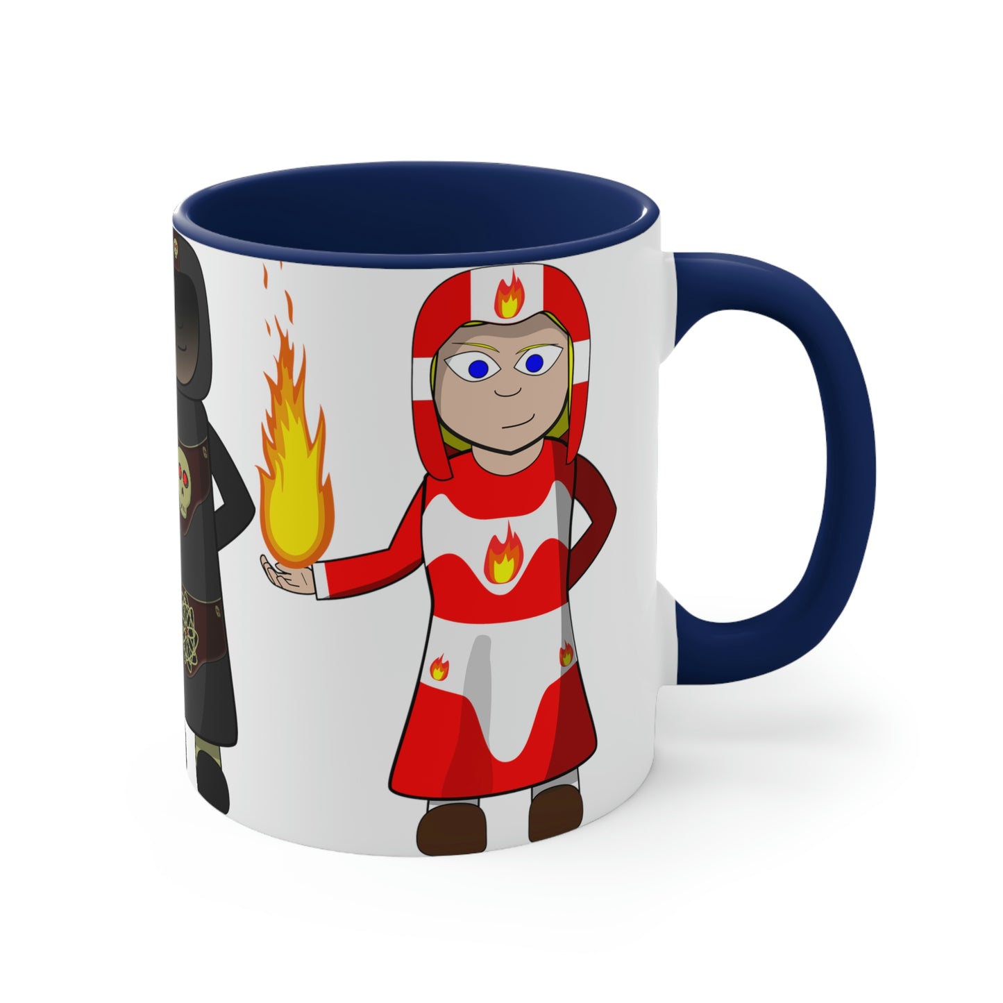 Magic Cartoon Characters Accent Coffee Mug, 11oz