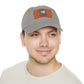 Dad Level Unlocked Dad Hat with Leather Patch