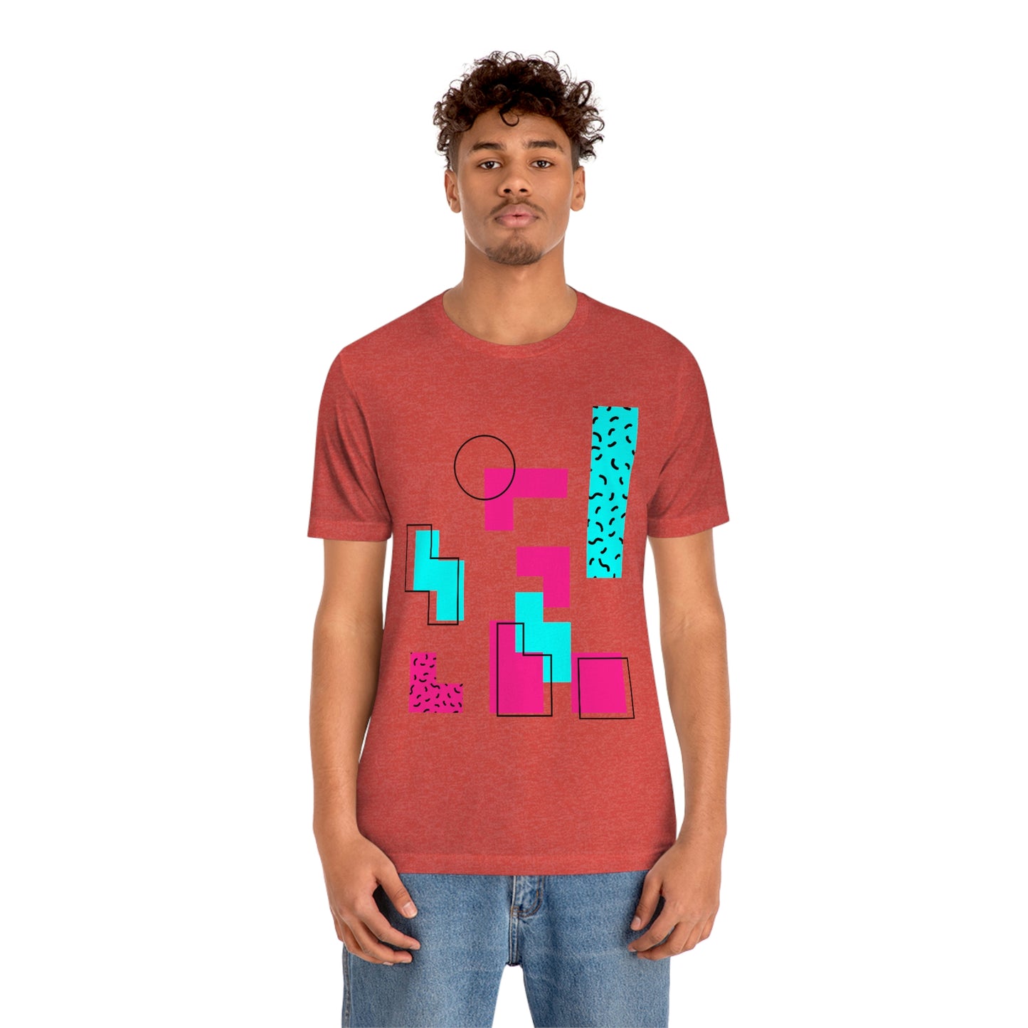 Tetris Retro Style Unisex Jersey Short Sleeve Tee