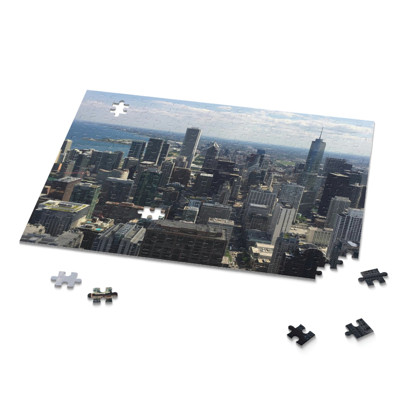 Downtown Chicago Scenic Puzzle (120, 252, 500-Piece)