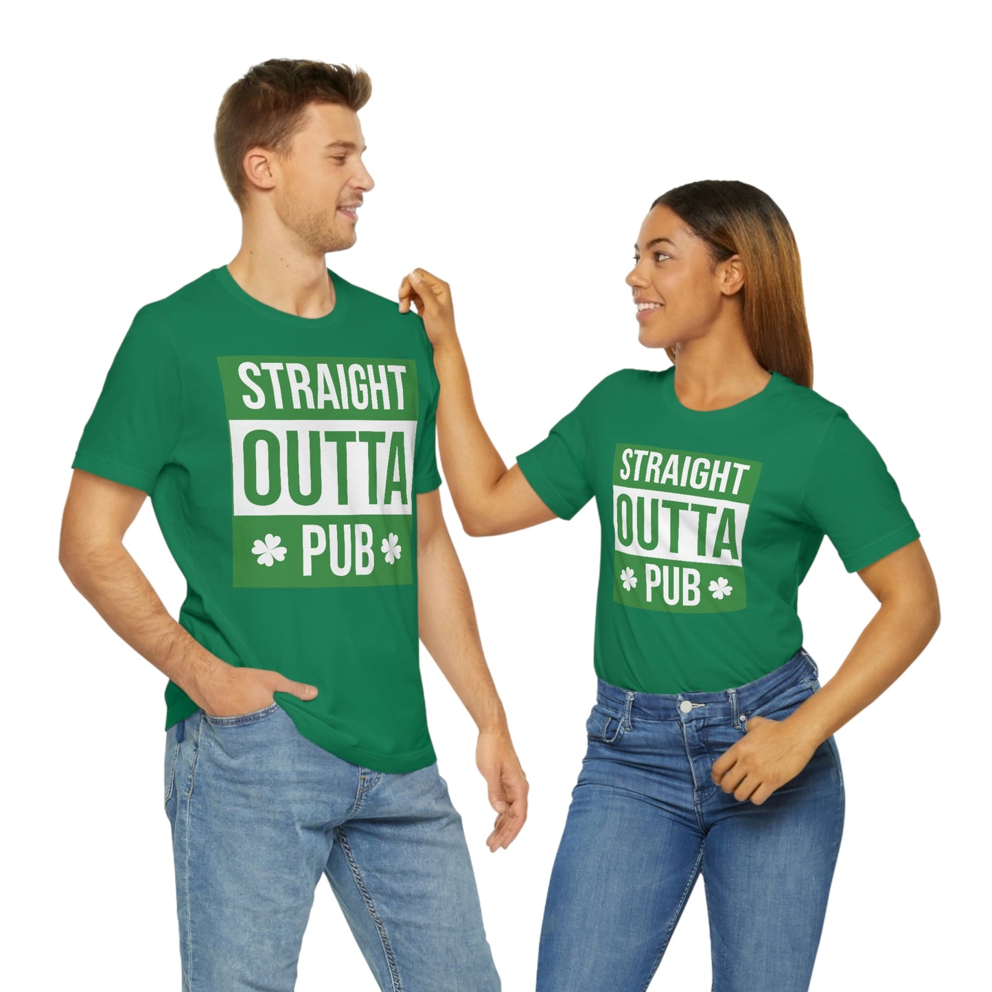 Straight Outta Pub Unisex Jersey Short Sleeve Tee