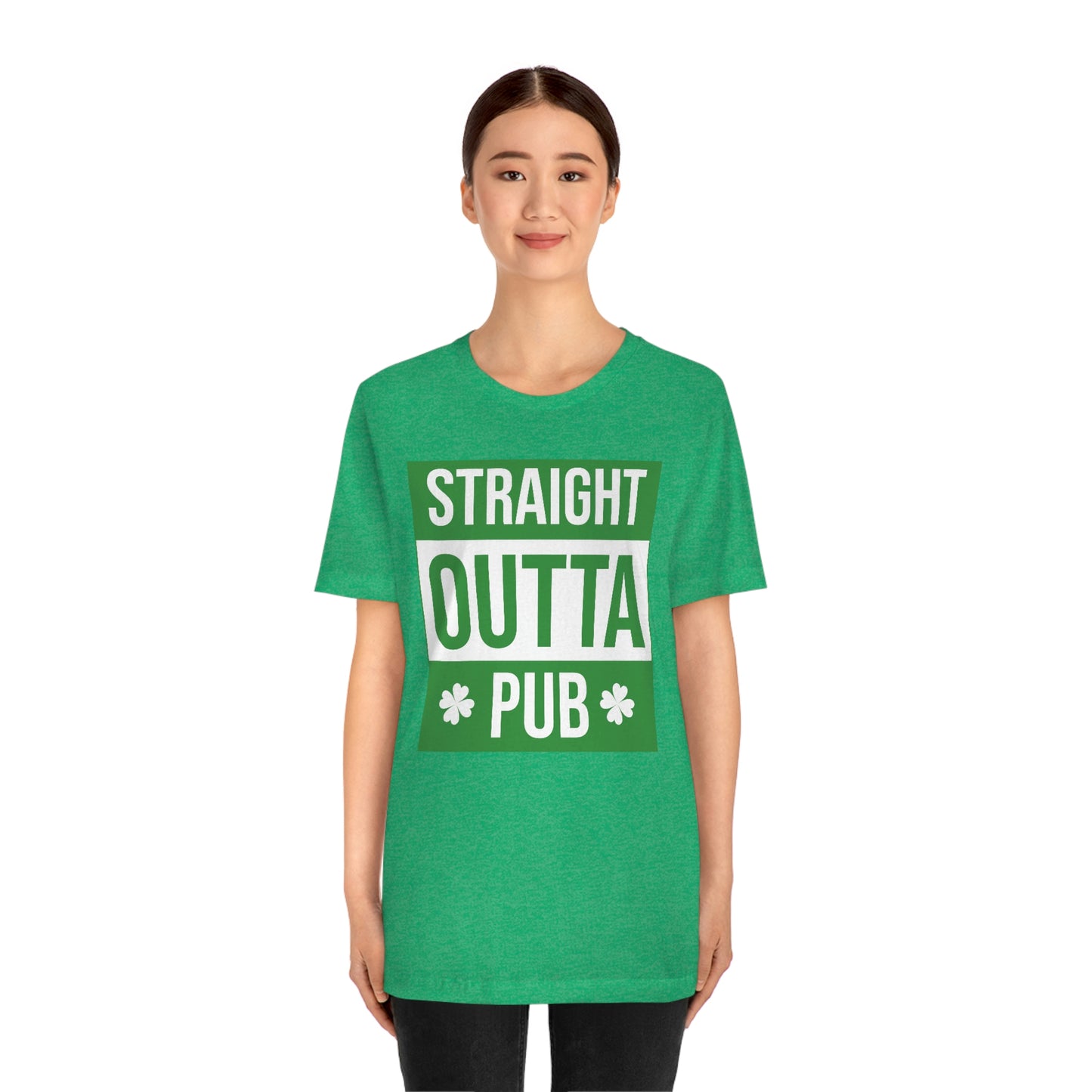 Straight Outta Pub Unisex Jersey Short Sleeve Tee