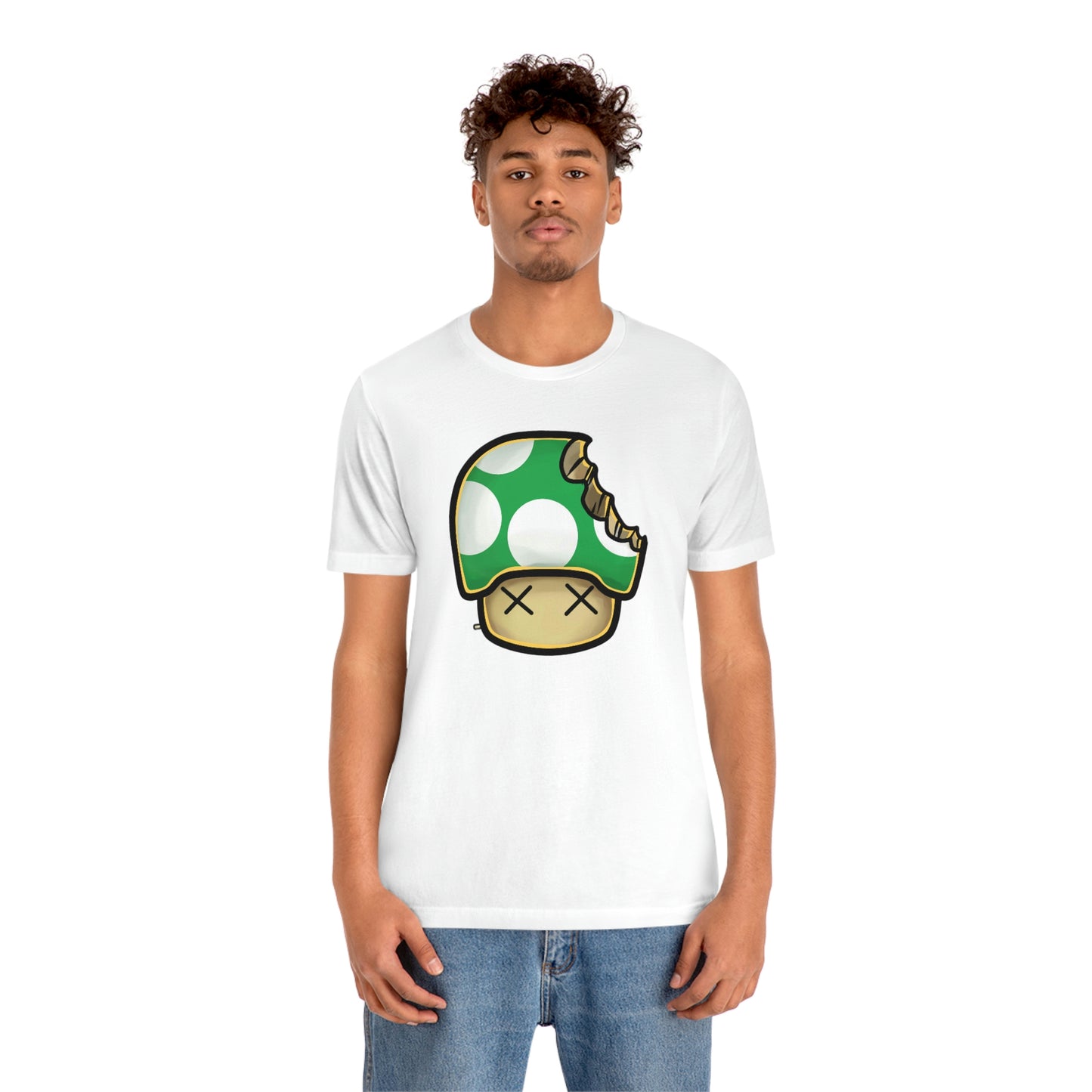 Bitten Mushroom Unisex Jersey Short Sleeve Tee