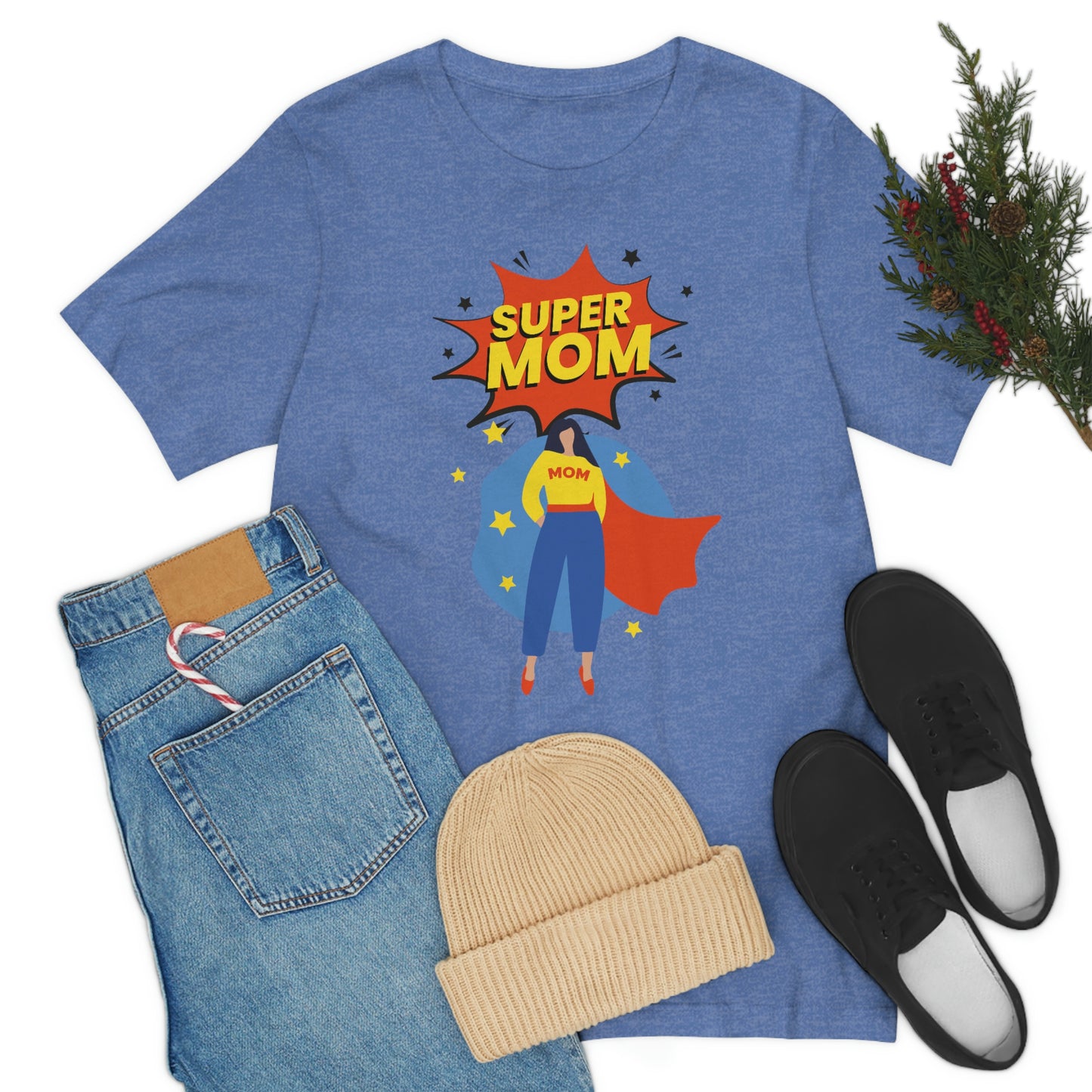 Super Mom Unisex Jersey Short Sleeve Tee