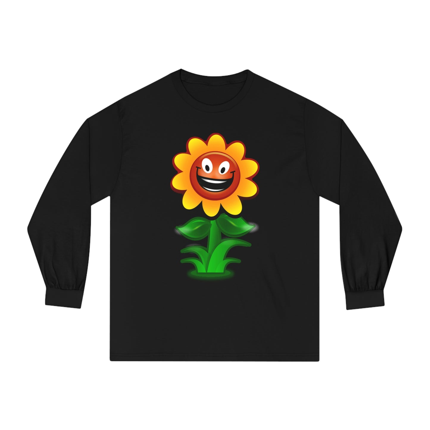 Video Game Retro Style Flower Unisex Classic Long Sleeve T-Shirt