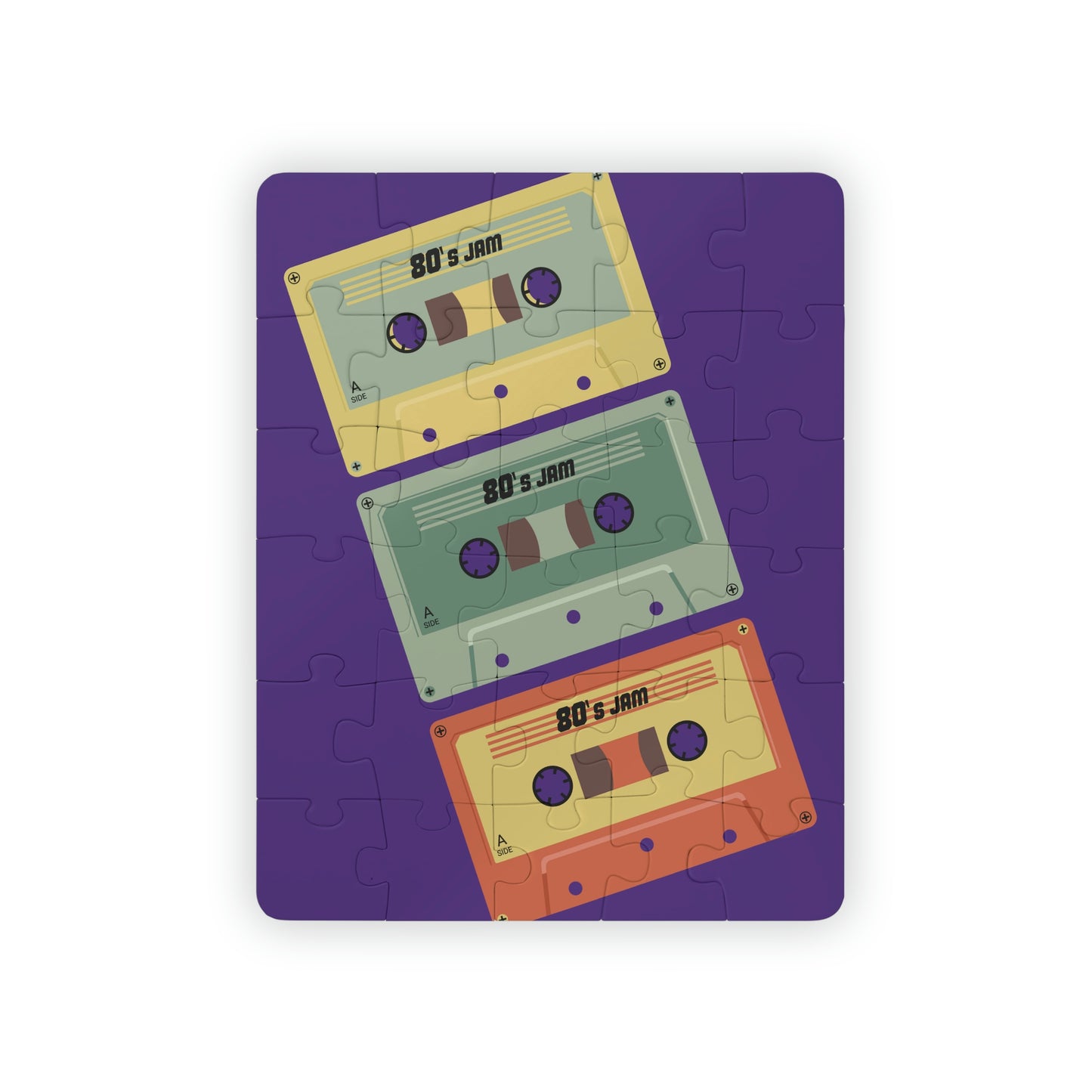 Retro Cassette Tapes Kids' Puzzle, 30-Piece