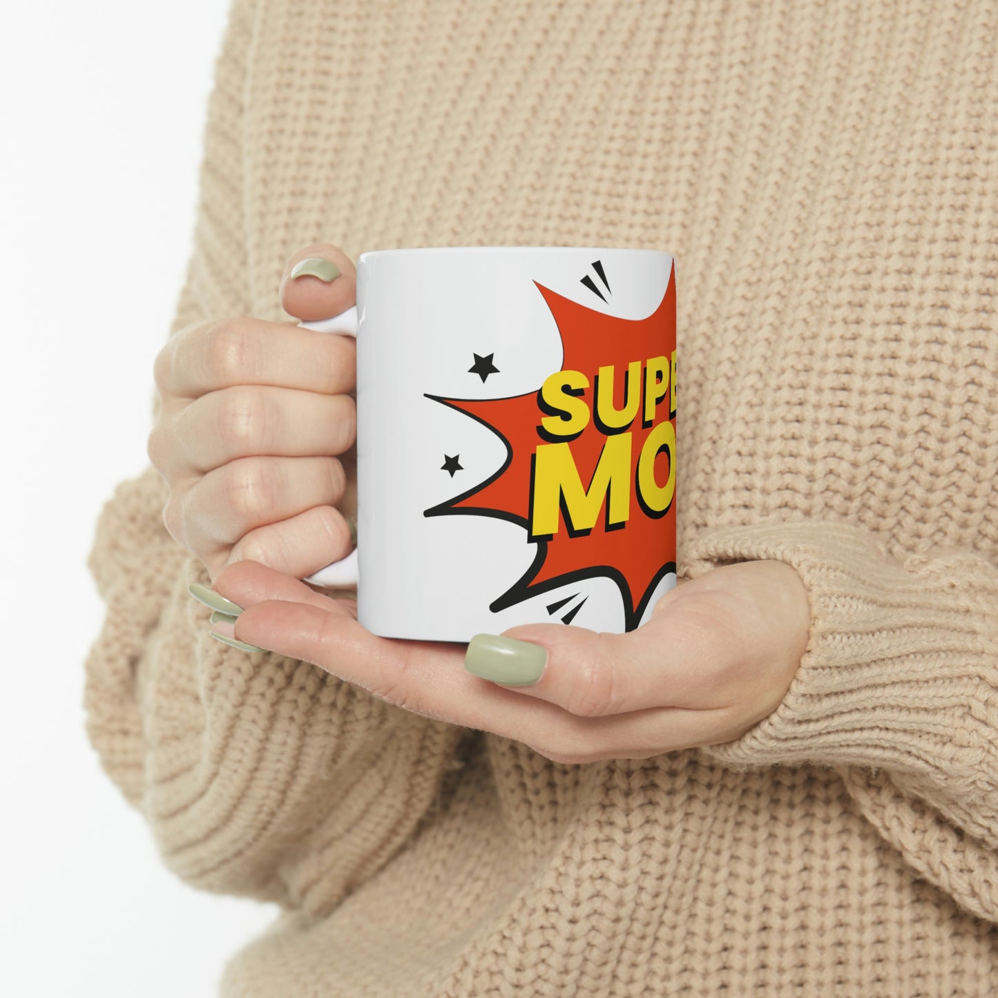 Super Mom Ceramic Mug 11oz