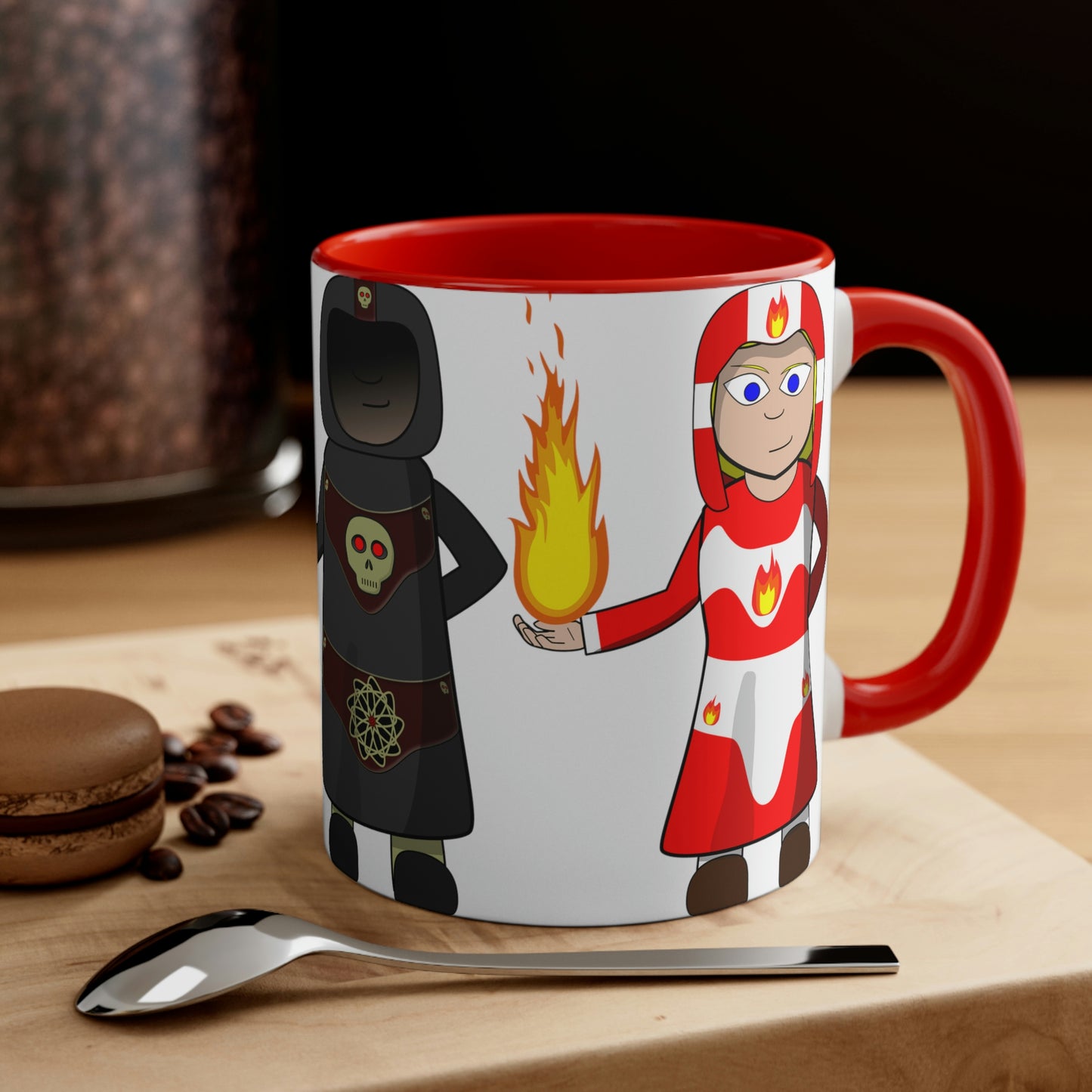 Magic Cartoon Characters Accent Coffee Mug, 11oz