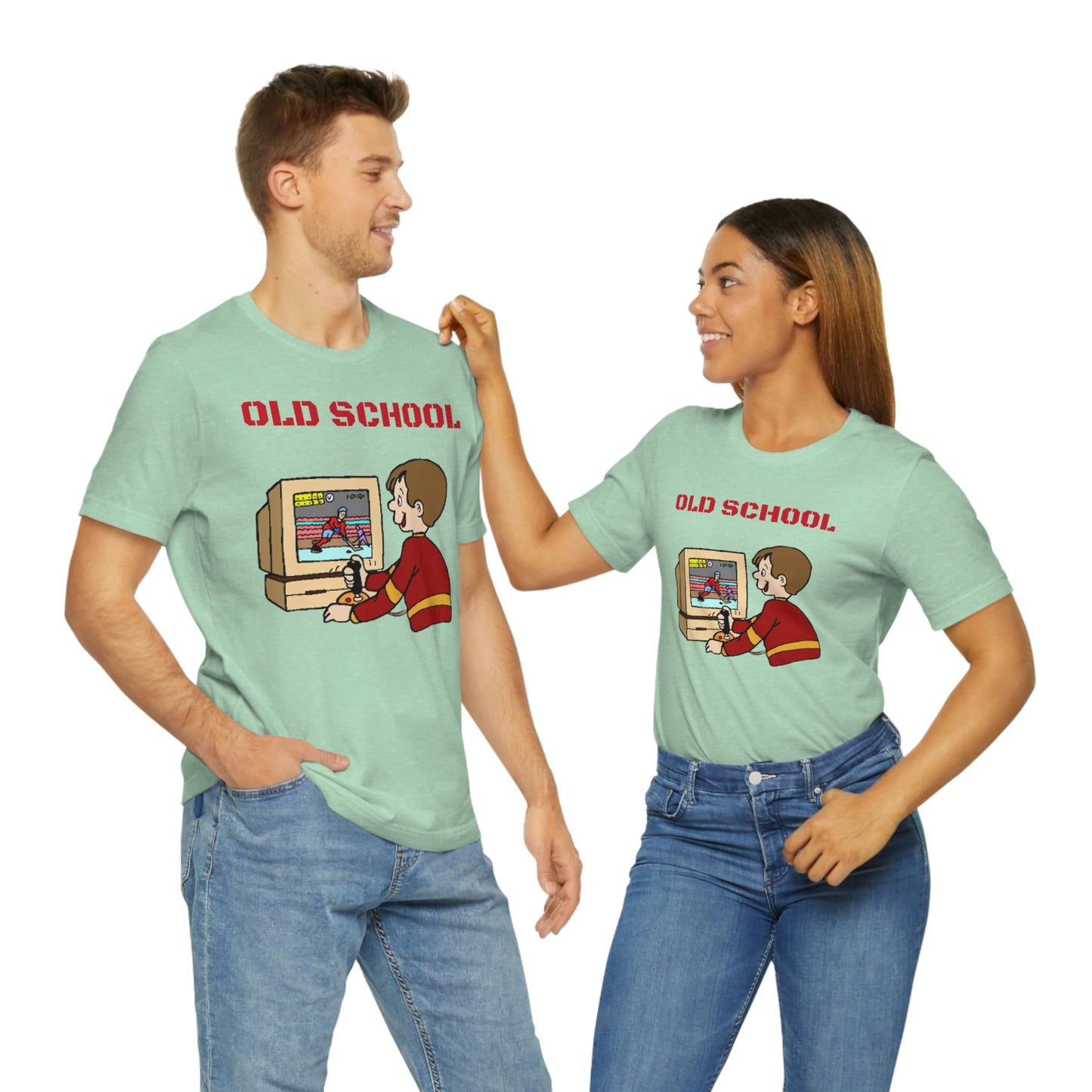 Old School Unisex Jersey Short Sleeve Tee