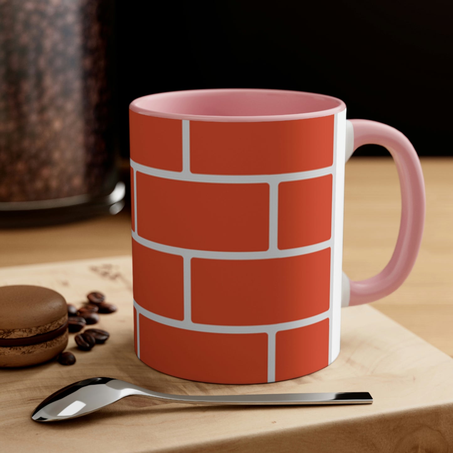 Brick Fire Accent Coffee Mug, 11oz