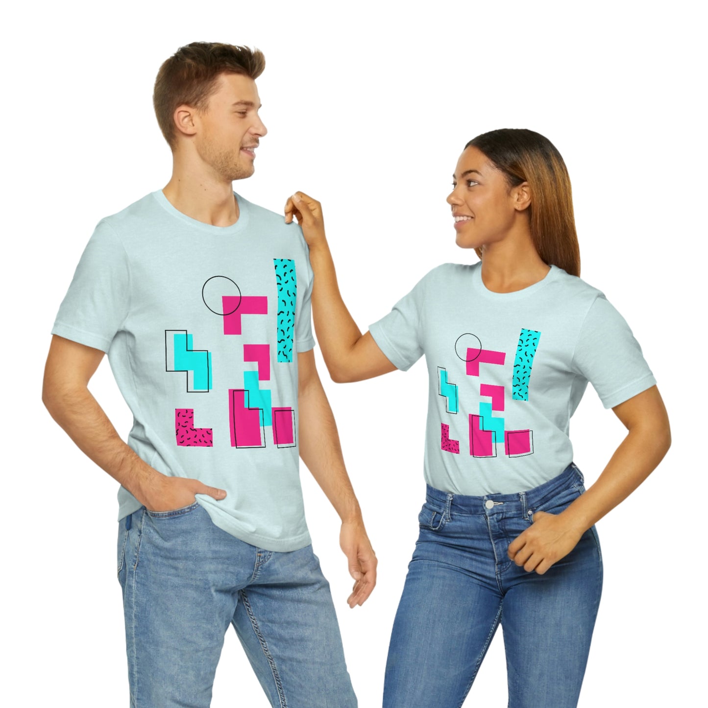 Tetris Retro Style Unisex Jersey Short Sleeve Tee