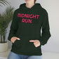 Midnight Run Retro Style Unisex Hooded Sweatshirt