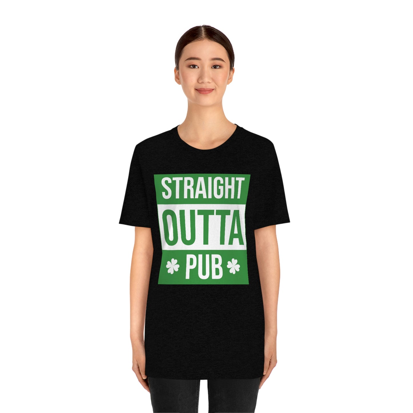 Straight Outta Pub Unisex Jersey Short Sleeve Tee