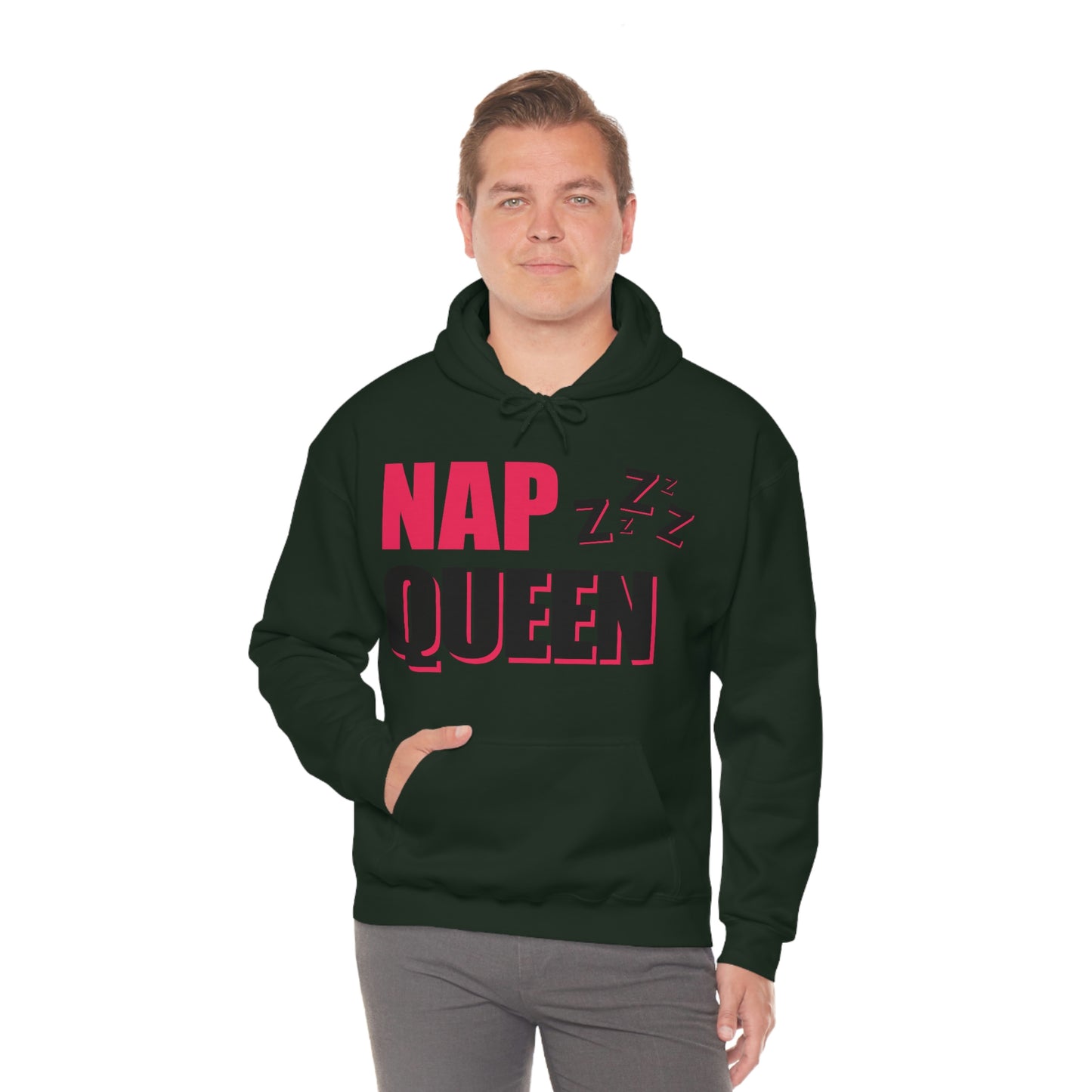 Nap Queen Unisex Hooded Sweatshirt