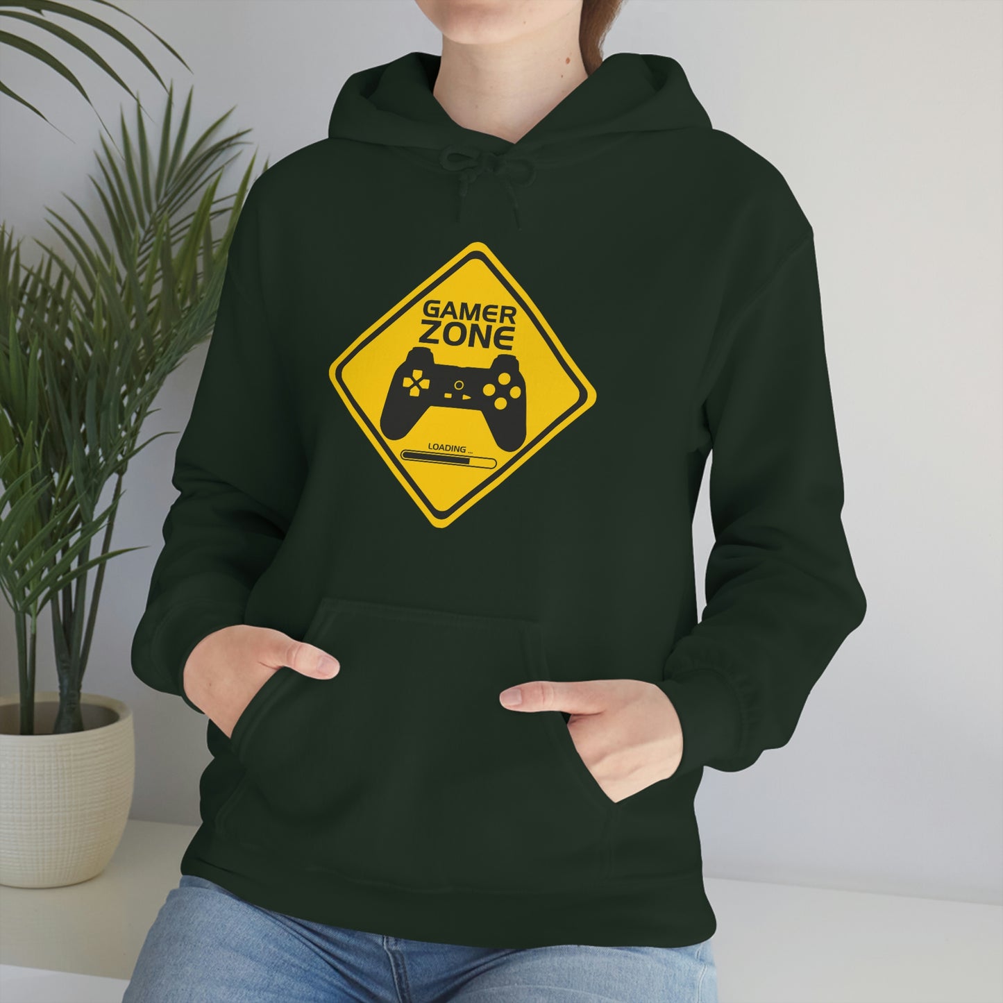 Gamer Zone Unisex Hooded Sweatshirt