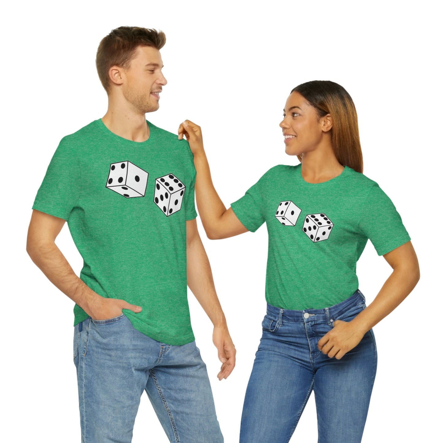 Dice Roll Unisex Jersey Short Sleeve Tee