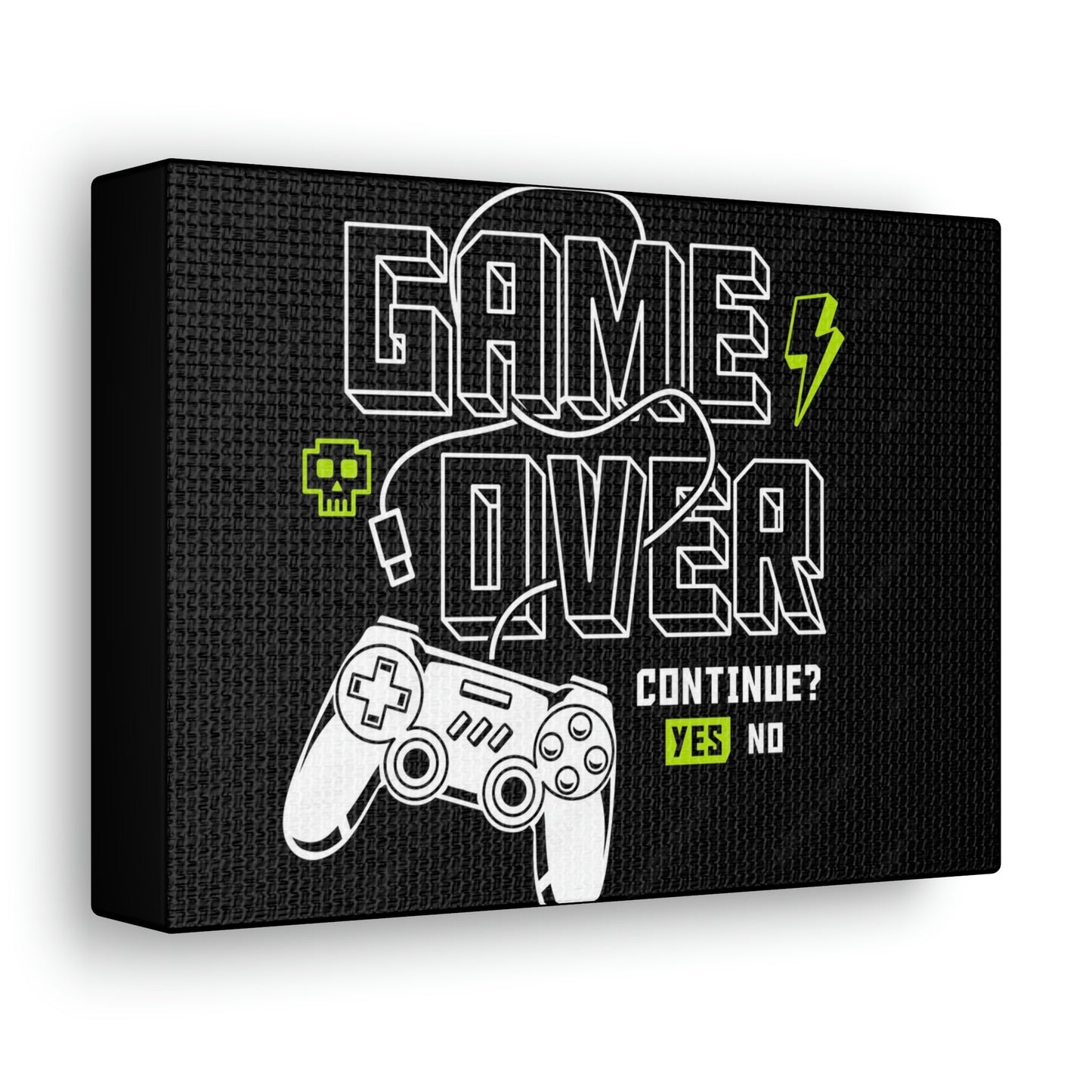 Game Over Canvas Gallery Wraps