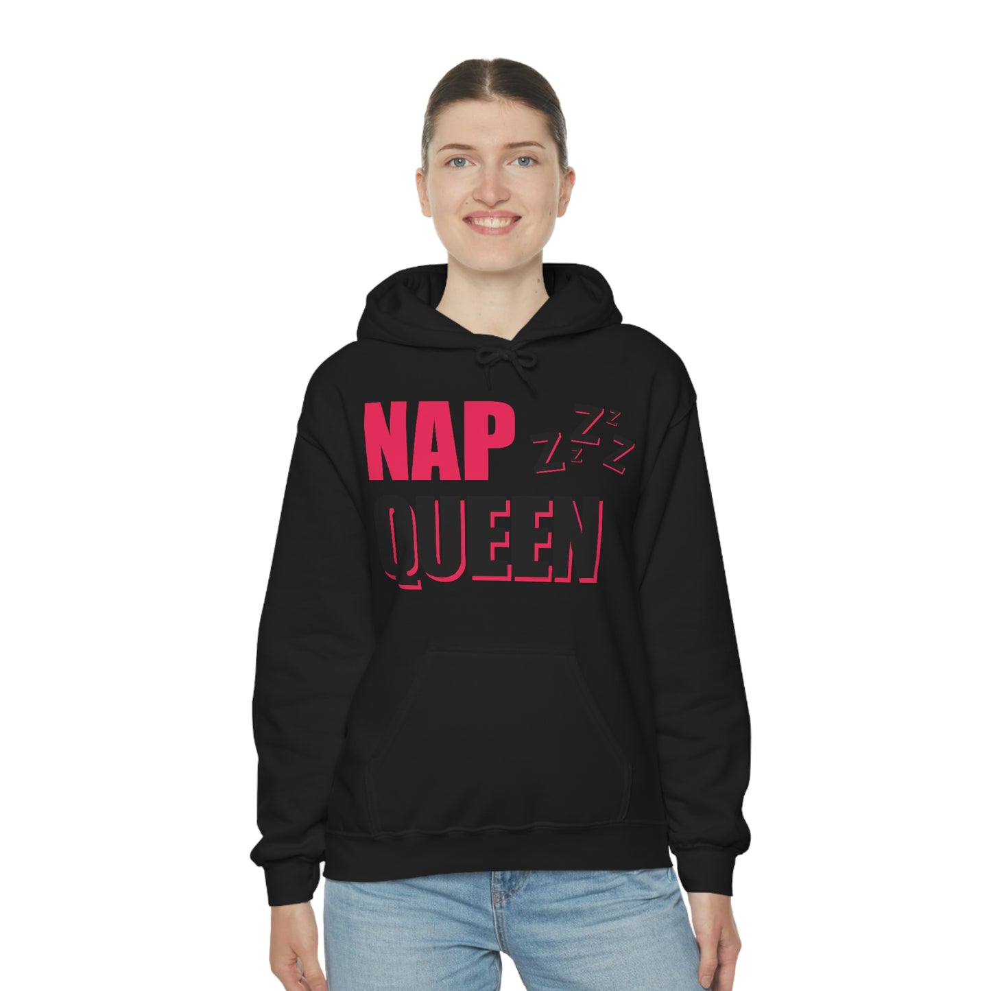 Nap Queen Unisex Hooded Sweatshirt