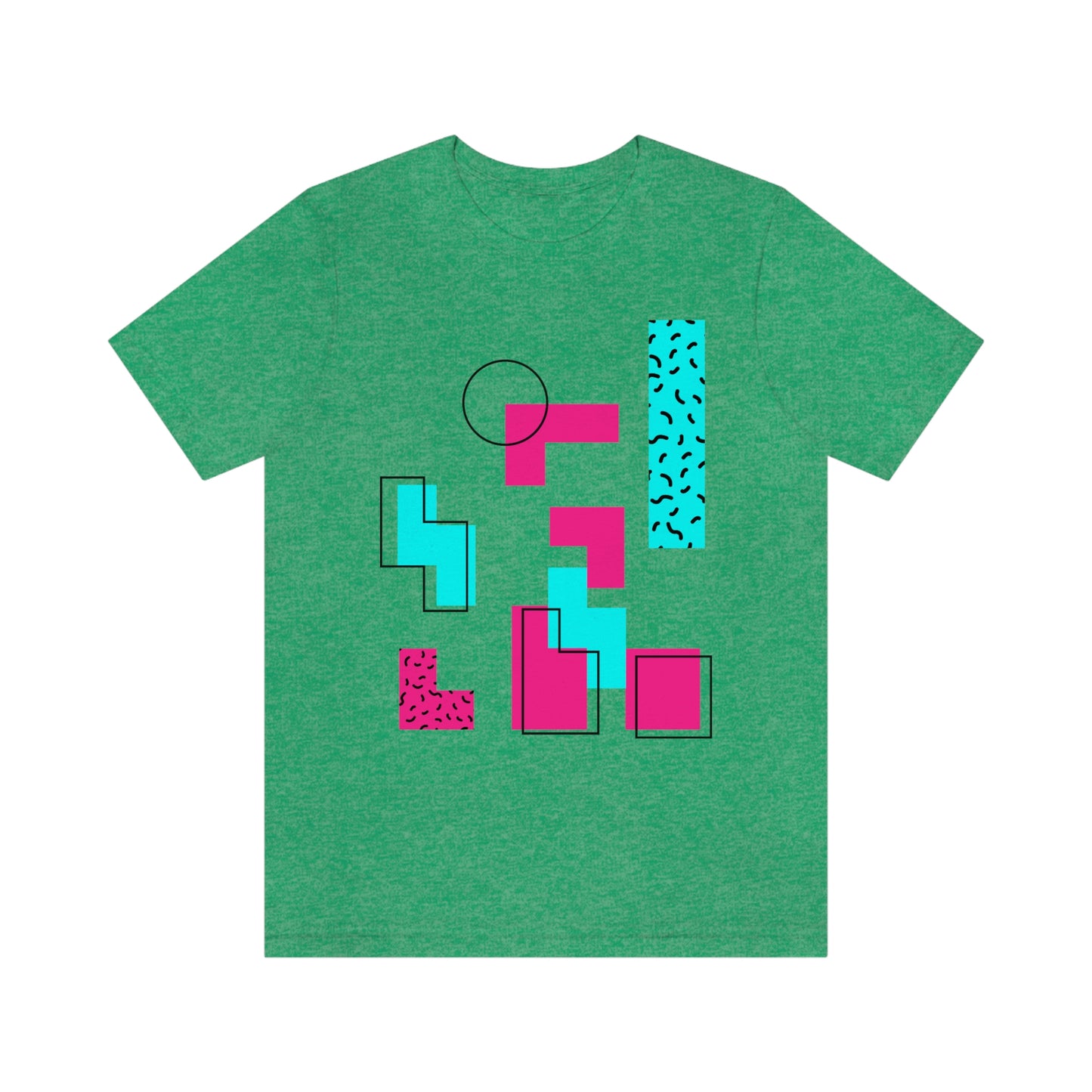 Tetris Retro Style Unisex Jersey Short Sleeve Tee