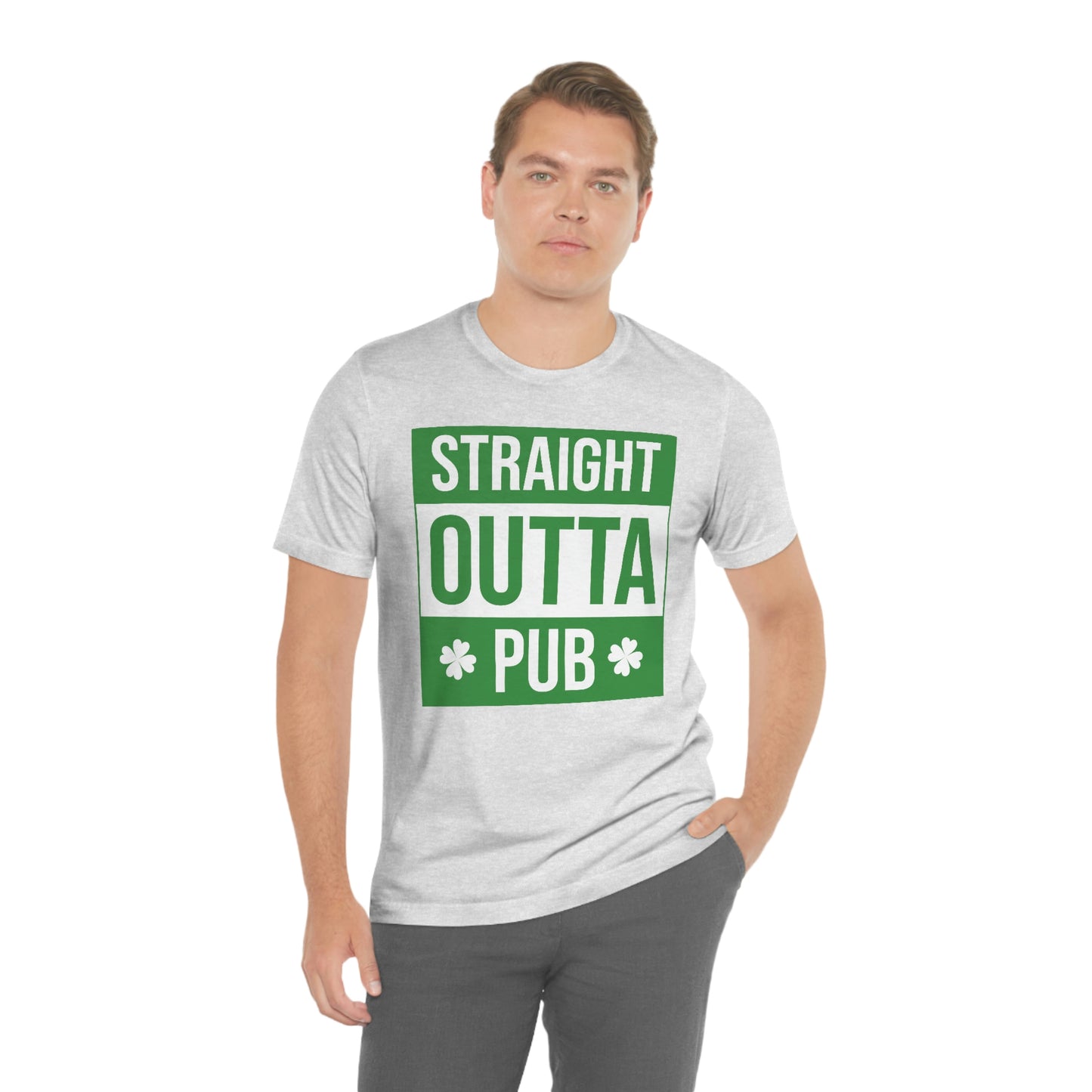 Straight Outta Pub Unisex Jersey Short Sleeve Tee