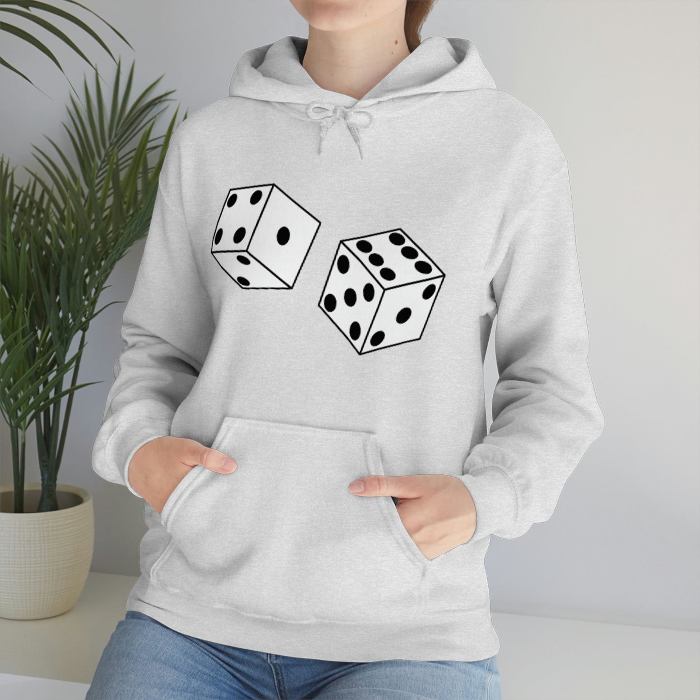 Dice Roll Unisex Hooded Sweatshirt