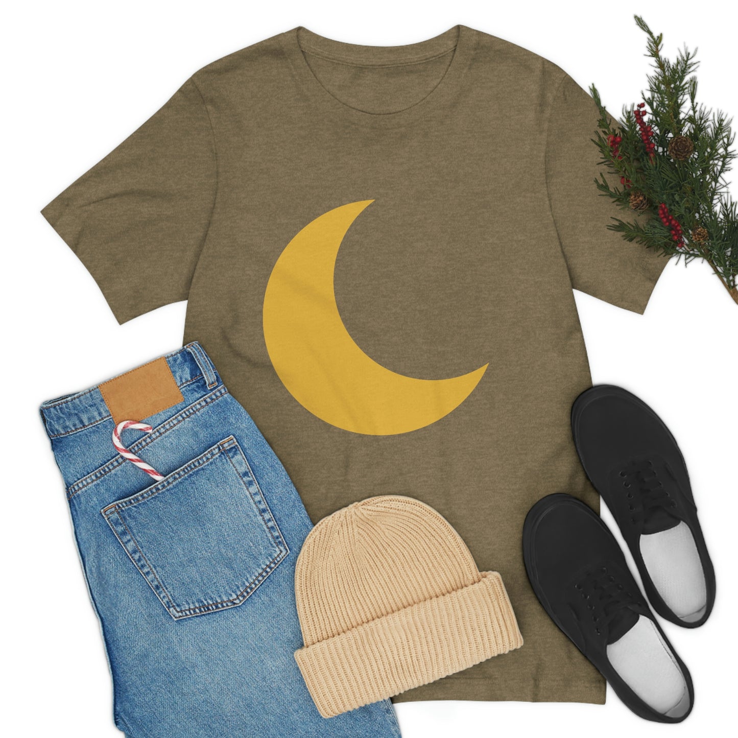 Half Moon Unisex Jersey Short Sleeve Tee