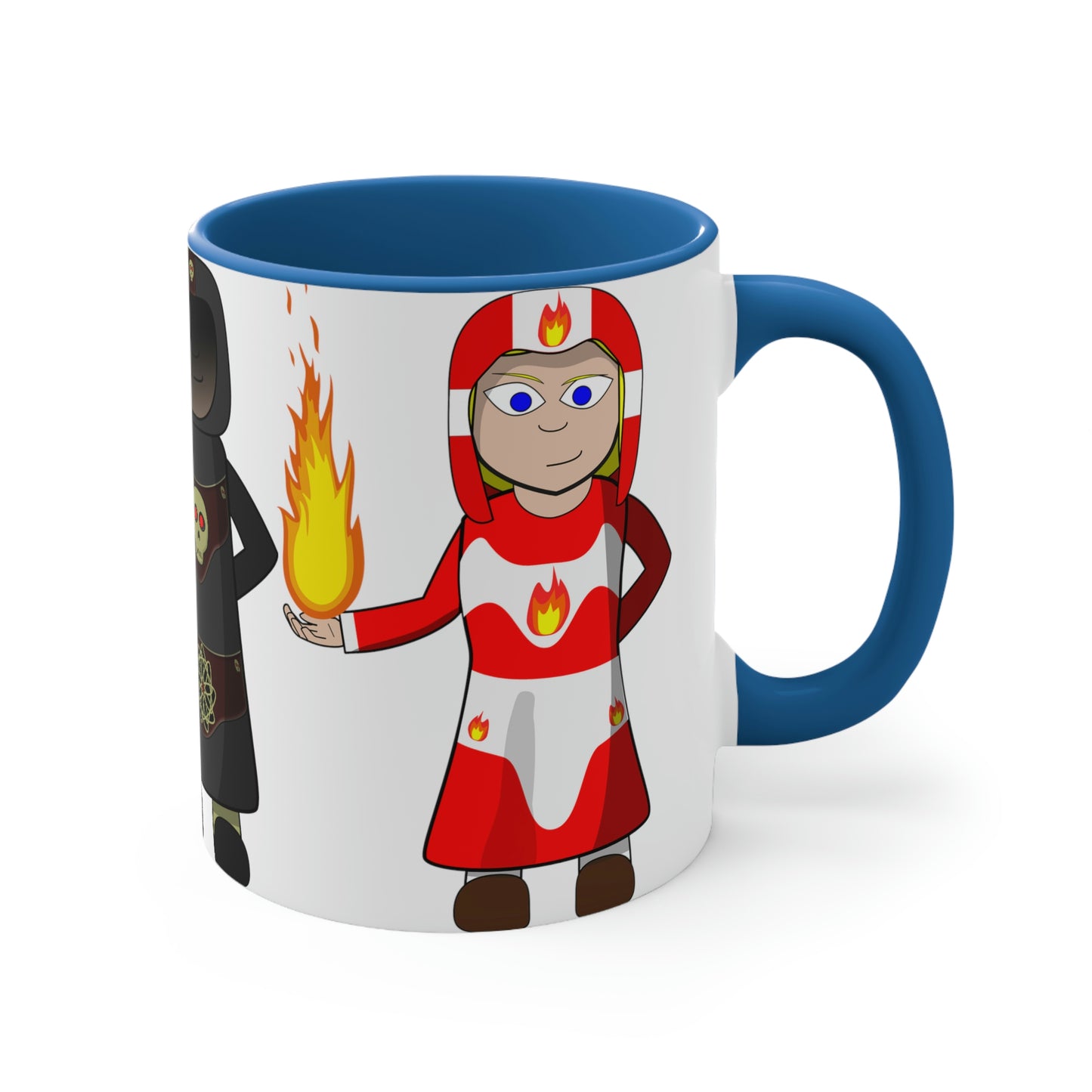 Magic Cartoon Characters Accent Coffee Mug, 11oz