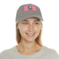 Dad Level Unlocked Dad Hat with Leather Patch