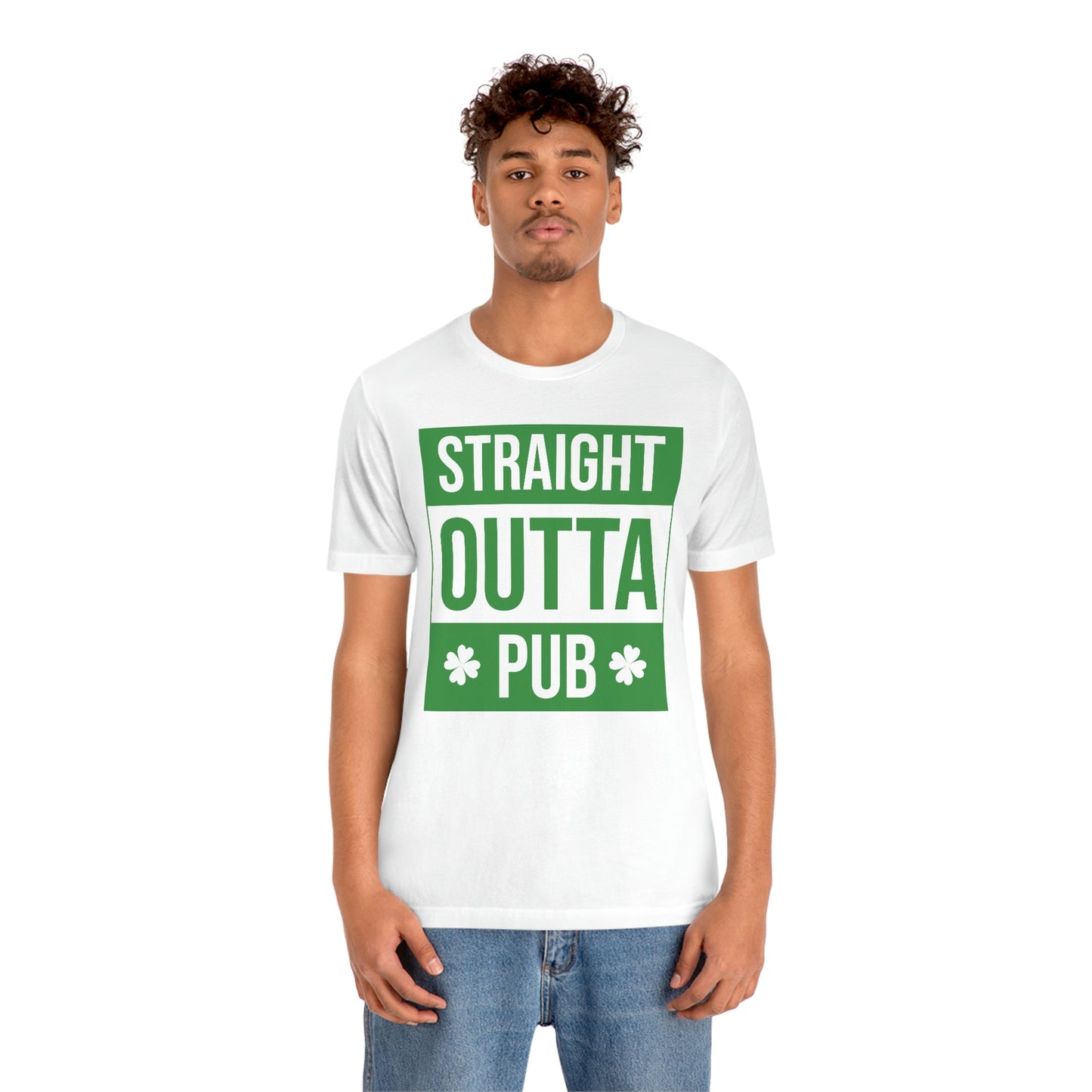 Straight Outta Pub Unisex Jersey Short Sleeve Tee