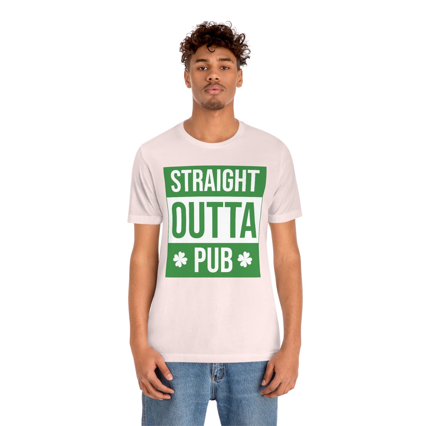 Straight Outta Pub Unisex Jersey Short Sleeve Tee