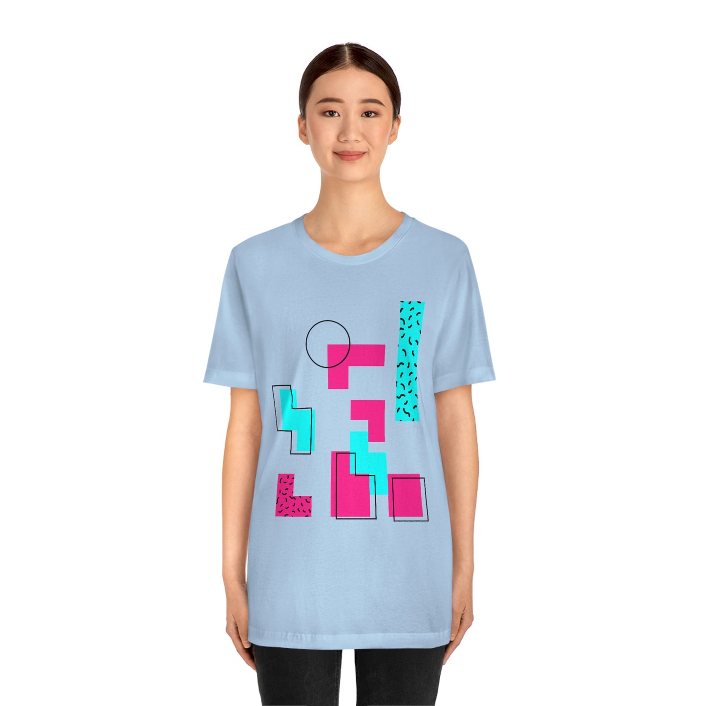 Tetris Retro Style Unisex Jersey Short Sleeve Tee