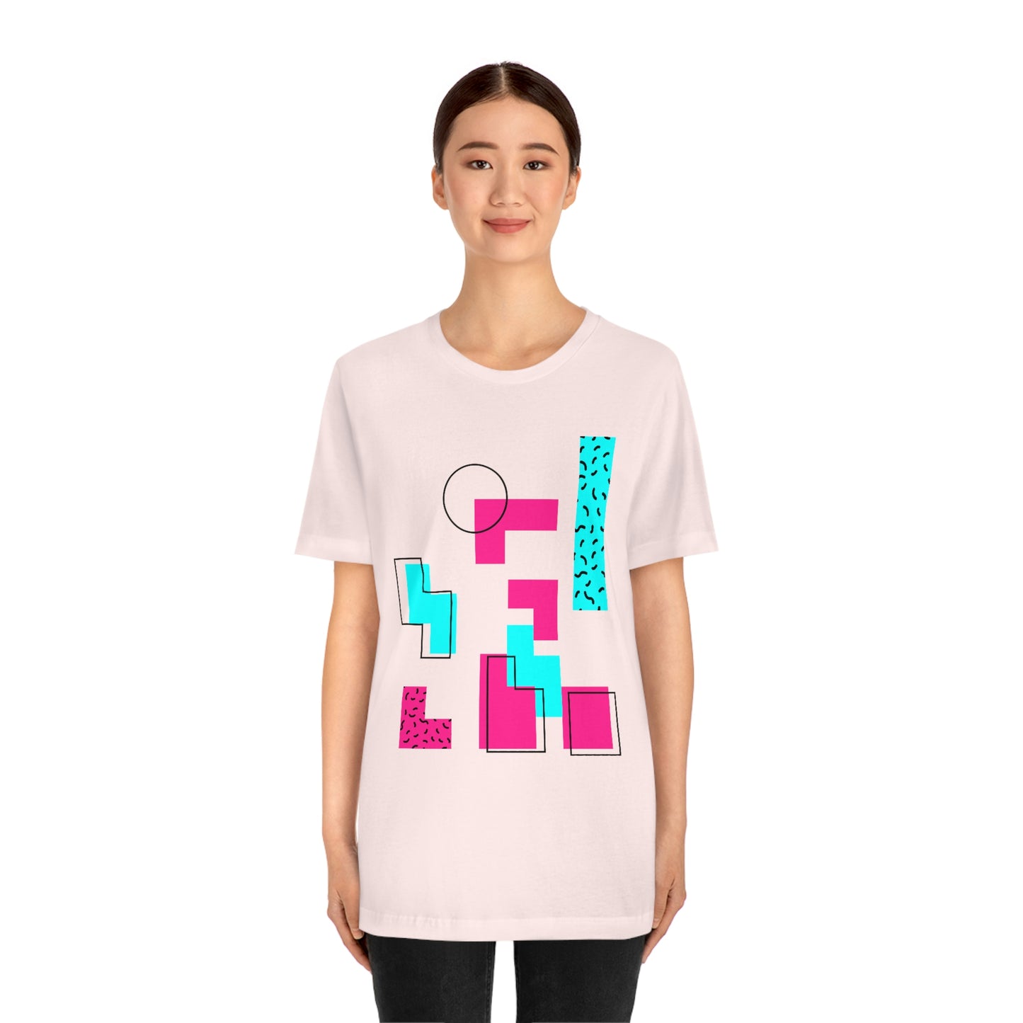 Tetris Retro Style Unisex Jersey Short Sleeve Tee