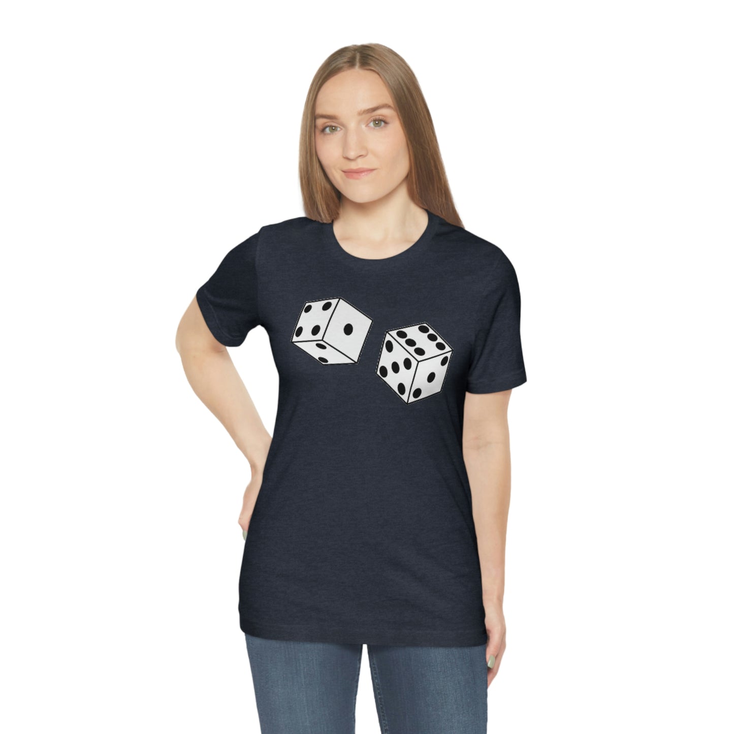 Dice Roll Unisex Jersey Short Sleeve Tee