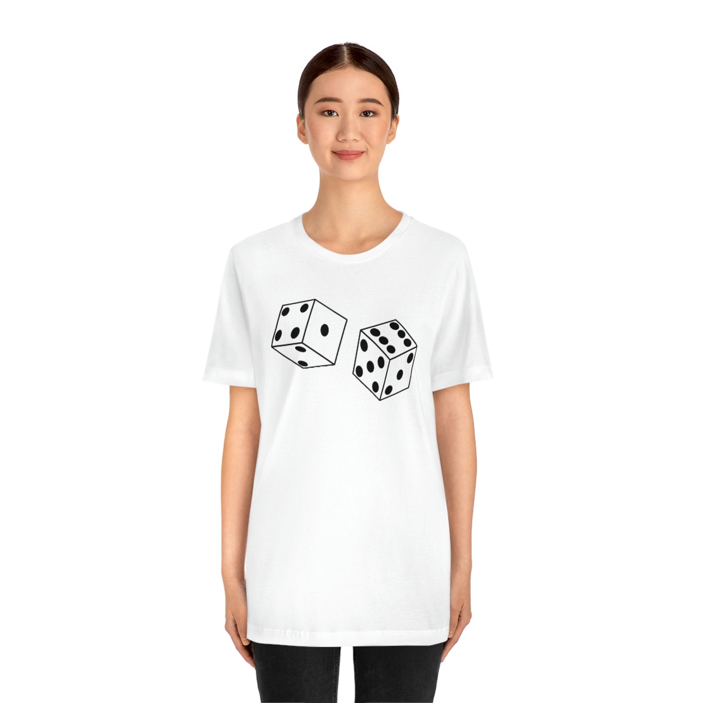 Dice Roll Unisex Jersey Short Sleeve Tee