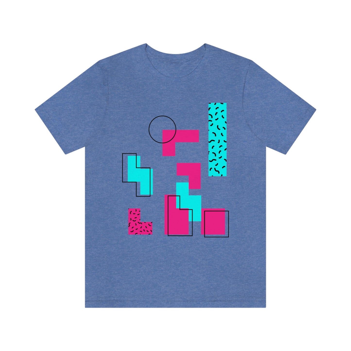 Tetris Retro Style Unisex Jersey Short Sleeve Tee